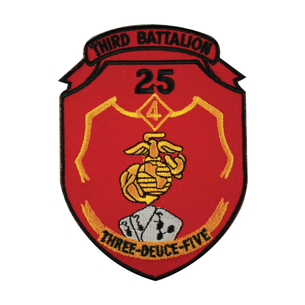 3rd Battalion 25th Marines 4th Marine Division Patch
