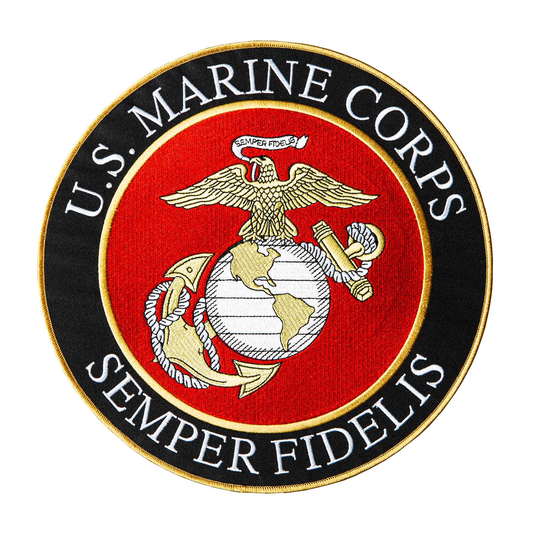 USMC Semper Fidelis 10 inch Patch
