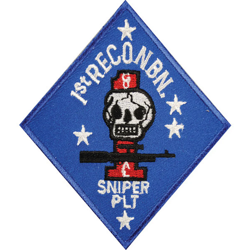1st Recon Battalion Sniper Platoon Patch