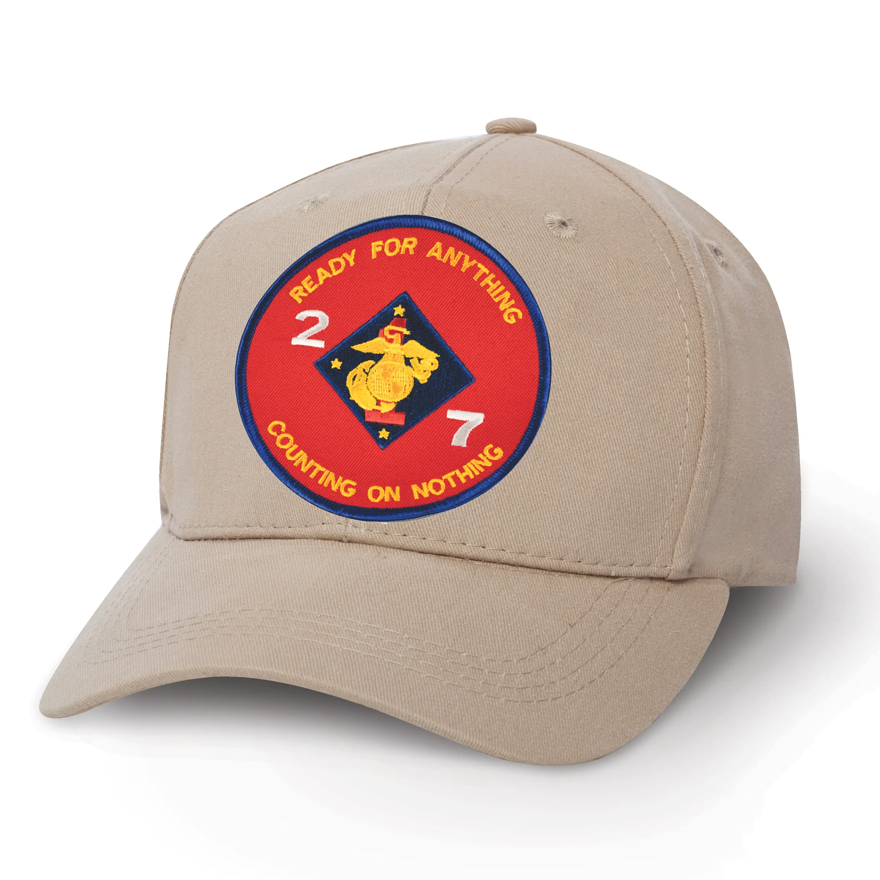 2nd Battalion 7th Marines Patch Cover- Red - Image 2