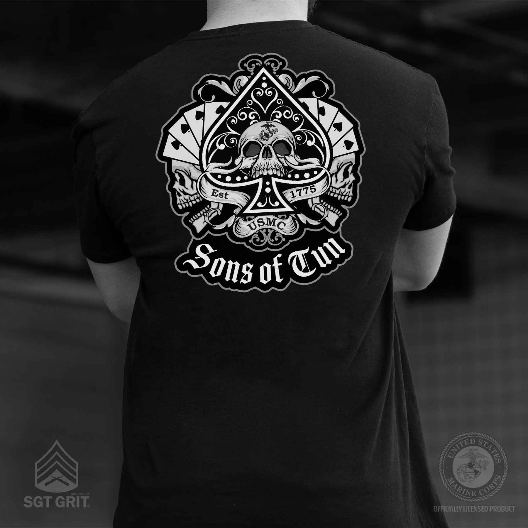 Sons of Tun Spade Back With Front Pocket T-shirt - Image 6