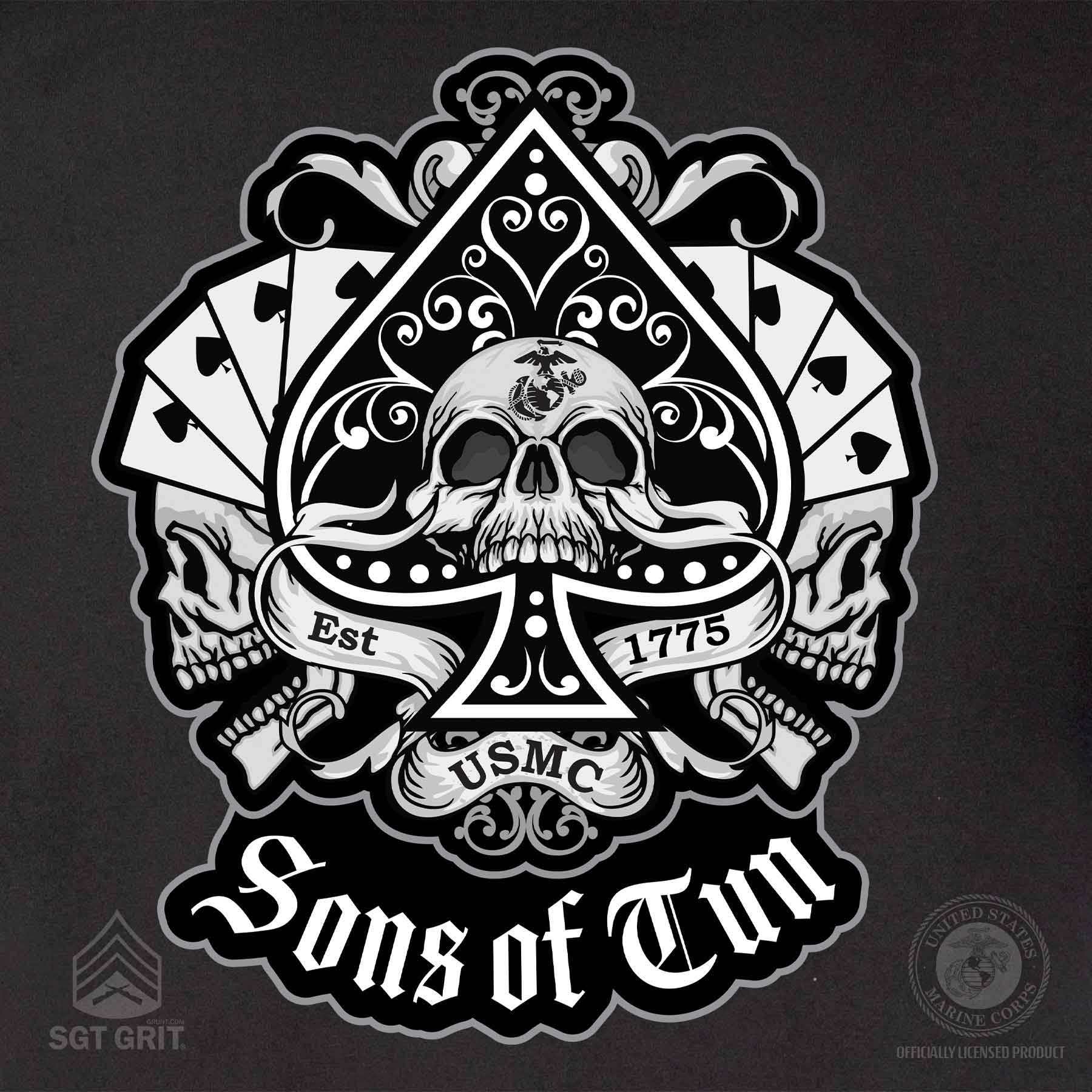 Sons of Tun Spade Back With Front Pocket T-shirt - Image 7