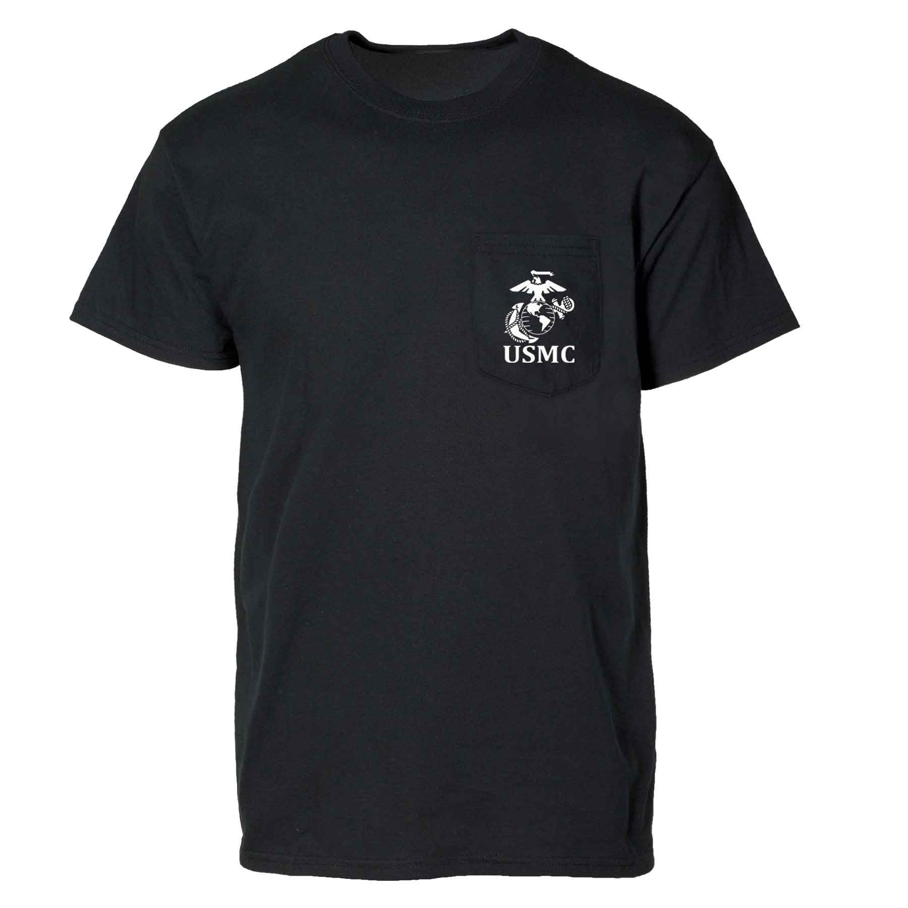Marines Don't Die Pocket T-Shirt - Image 4