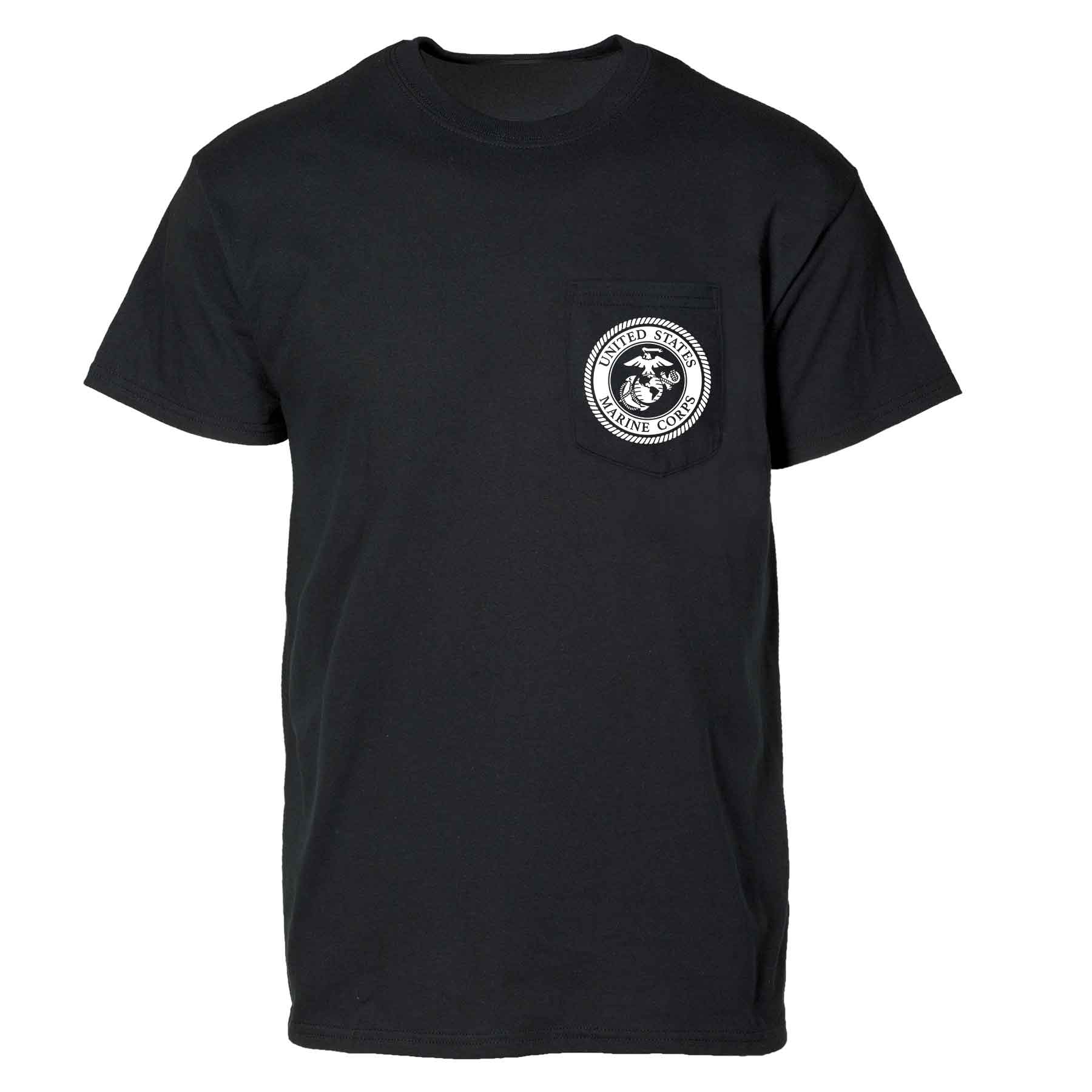 No Better Friend Front Pocket with Full Back T-Shirt - Image 4