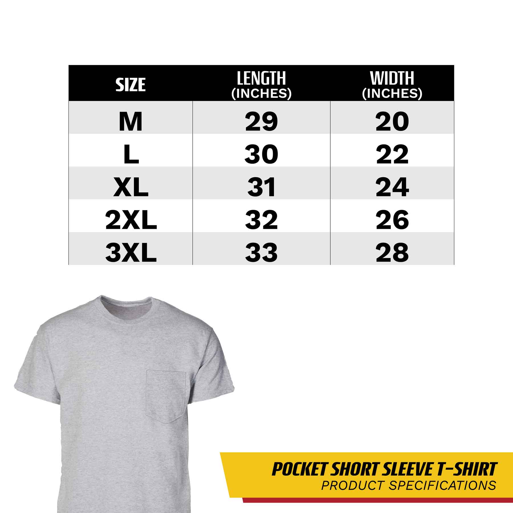 USMC Pocket T-Shirt with Marines EGA Emblem - Image 5