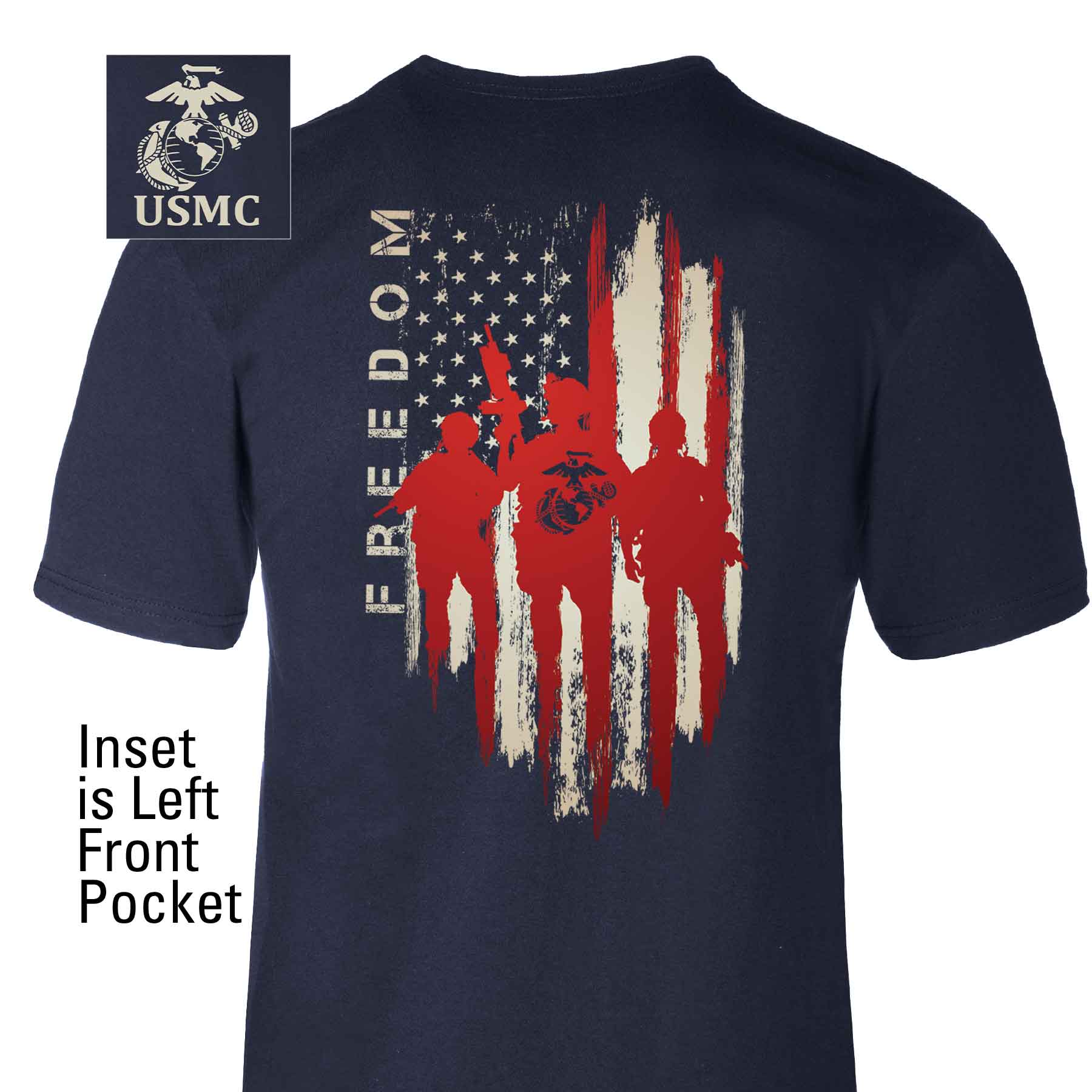 Freedom Warriors Pocket T-Shirt