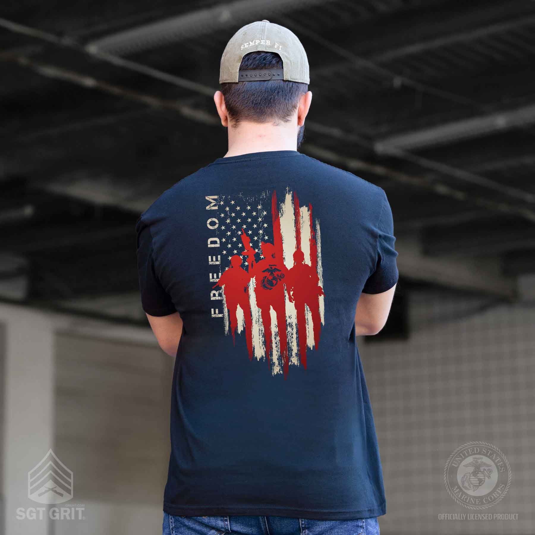 Freedom Warriors Pocket T-Shirt - Image 6
