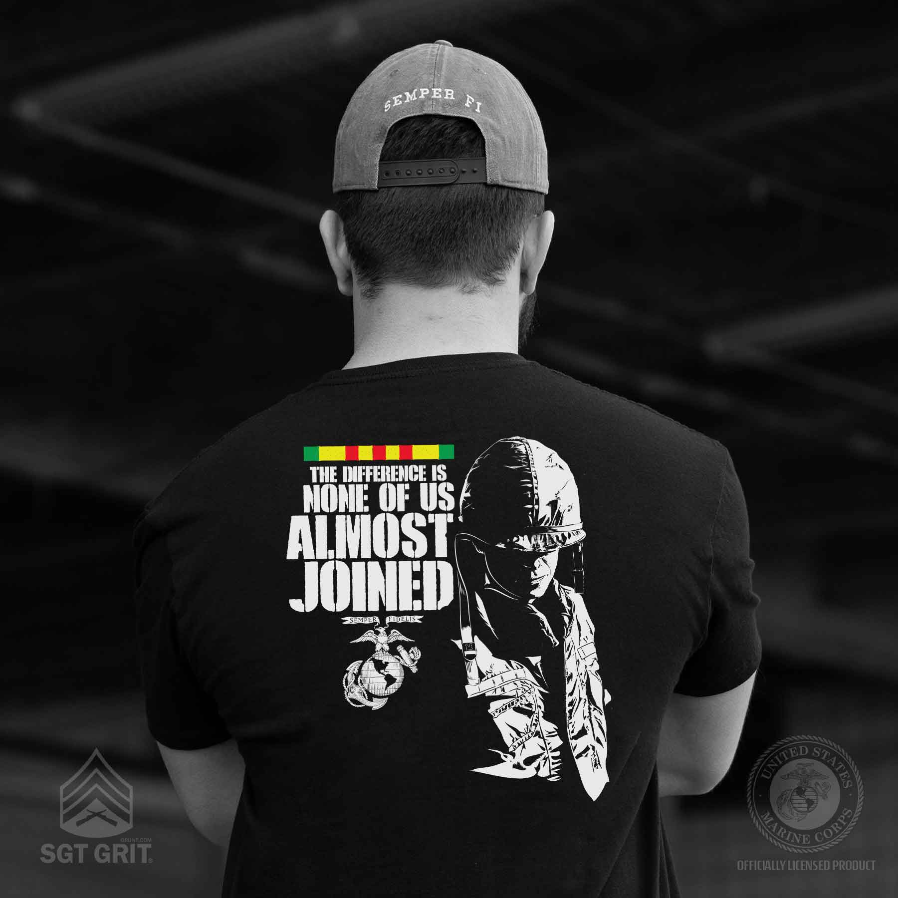 Almost Joined Back With Front Pocket T-shirt - Image 6
