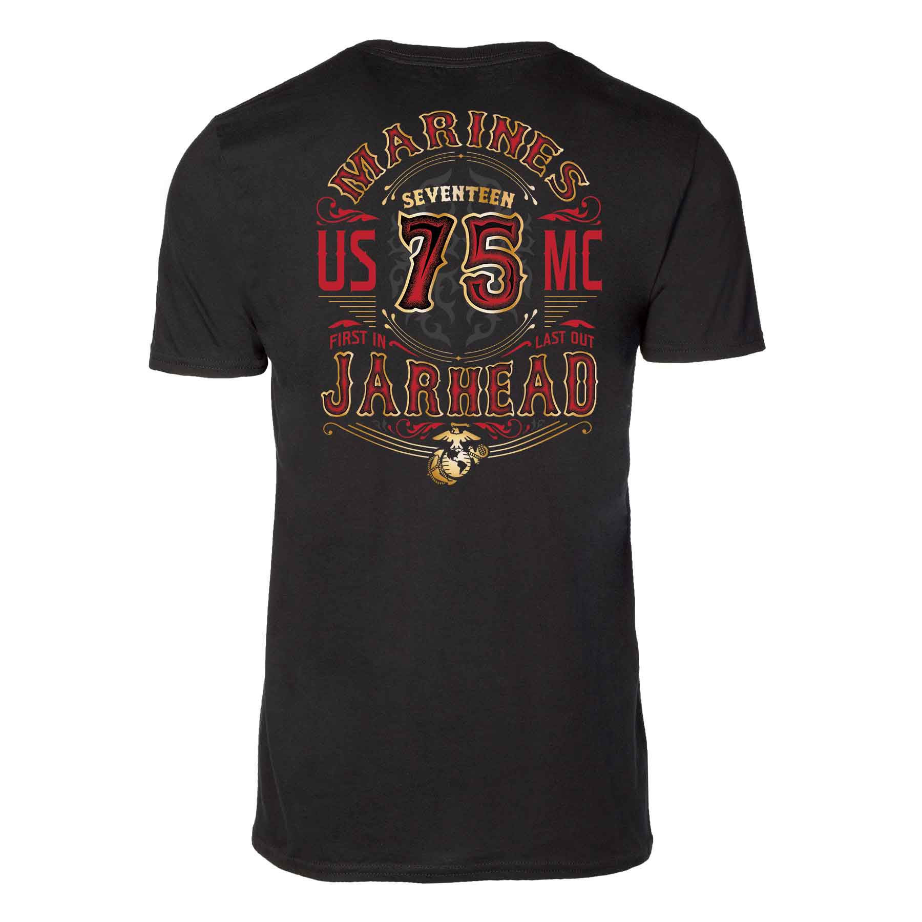 Western Jarhead Back With Front Pocket T-shirt - Image 6