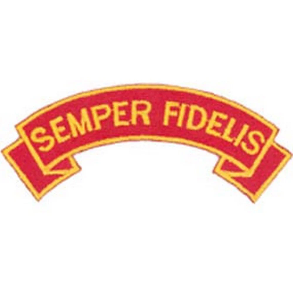 Semper Fidelis Rocker Patch