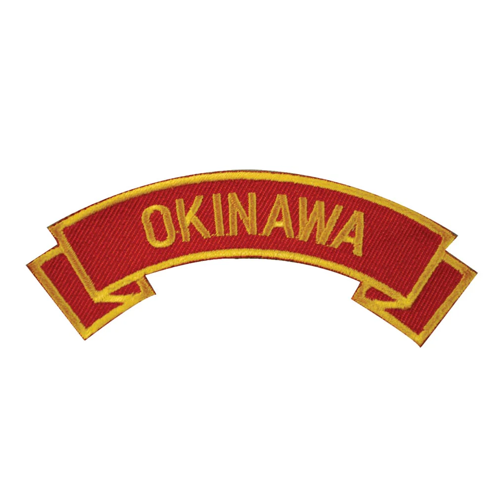 Okinawa Rocker Patch
