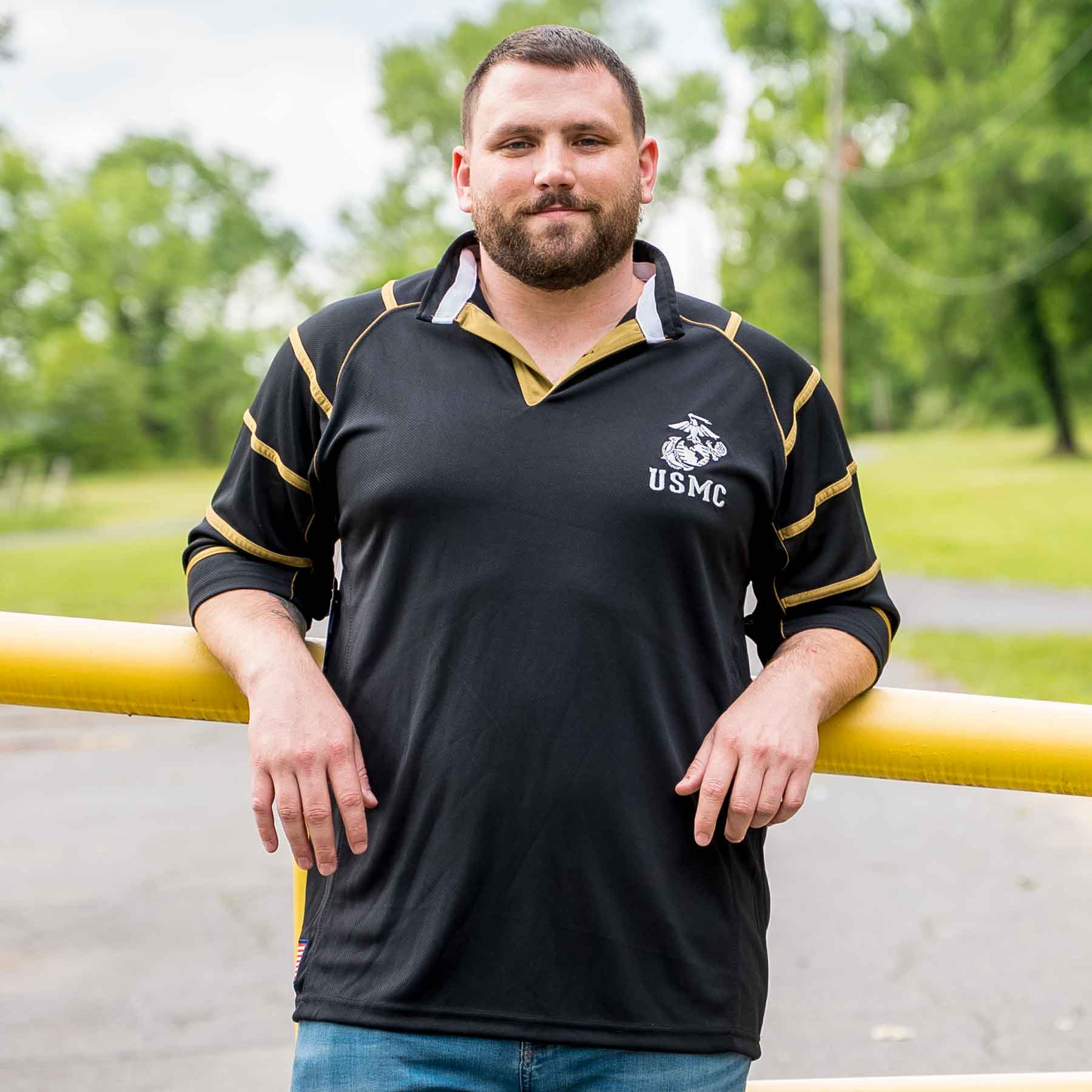 USMC Breathable Rugby Jersey - Image 5