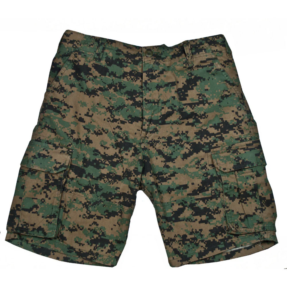 WOODLAND DIGITAL CAMO CARGO SHORTS - Image 3
