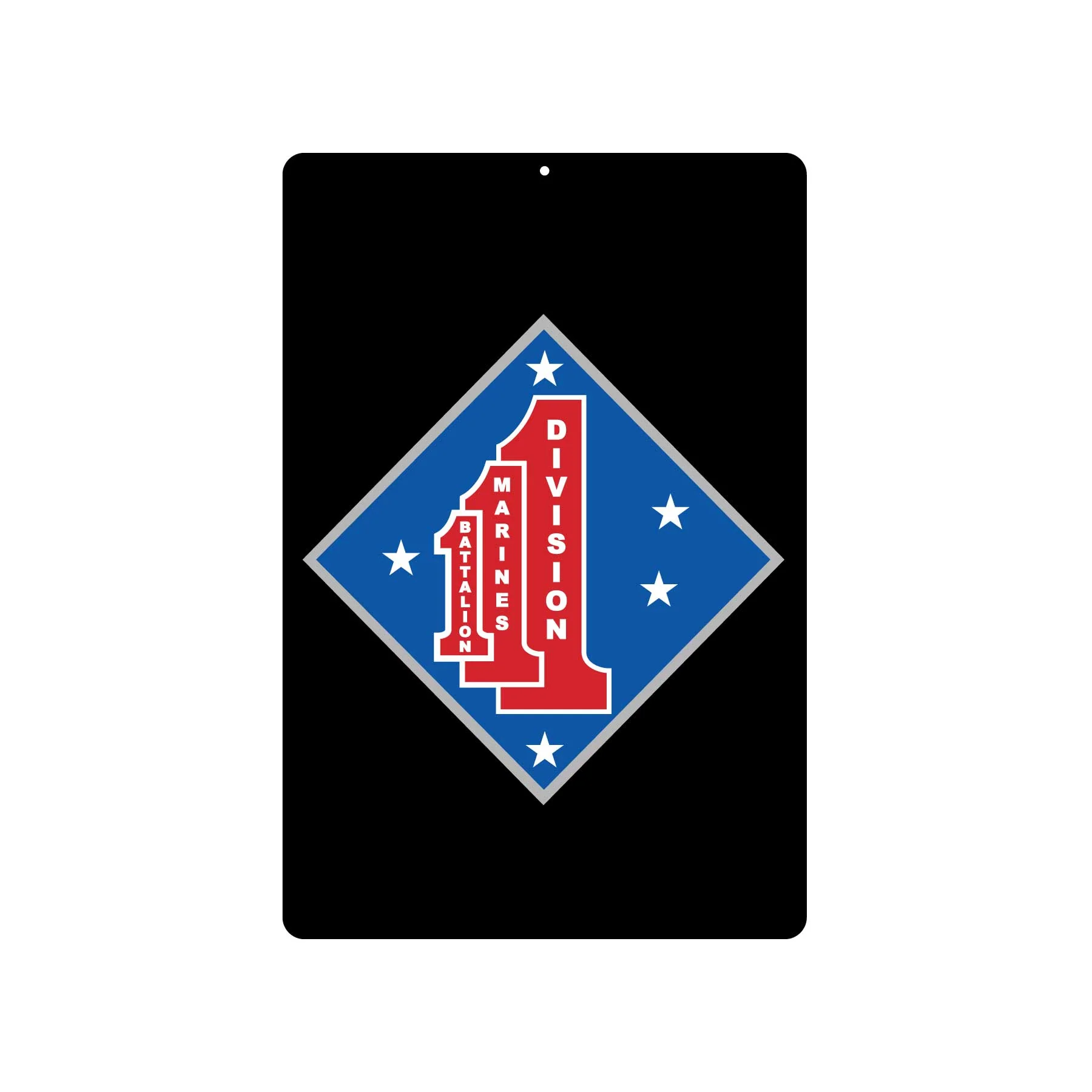 1st Battalion 1st Marines Metal Sign