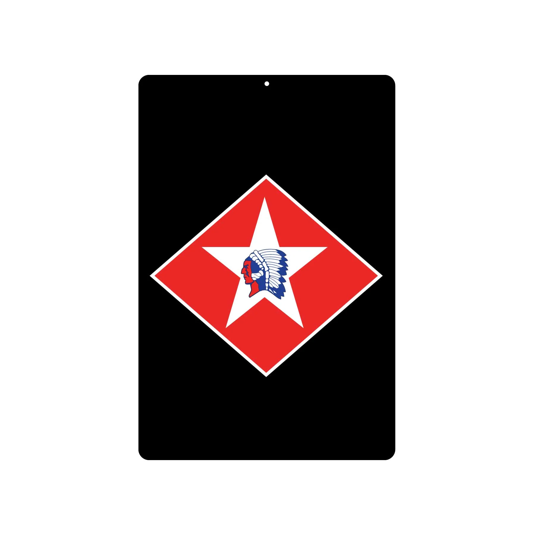 1st Battalion 6th Marines Metal Sign