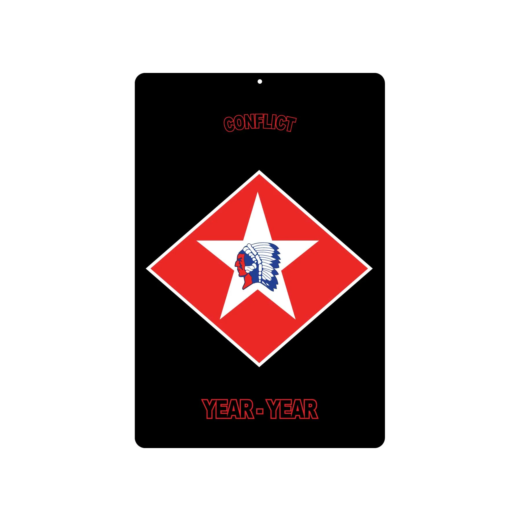 1st Battalion 6th Marines Metal Sign - Image 2