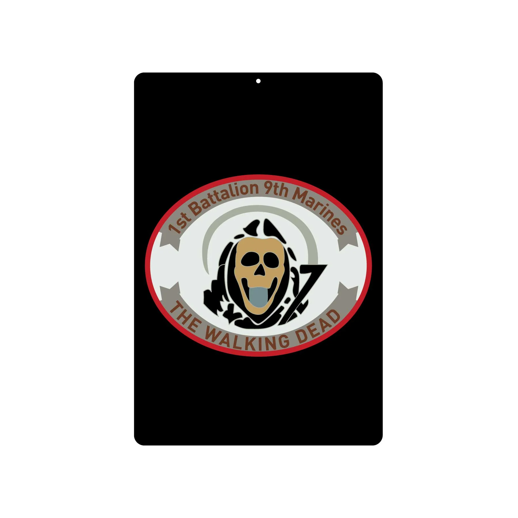 1st Battalion 9th Marines Metal Sign