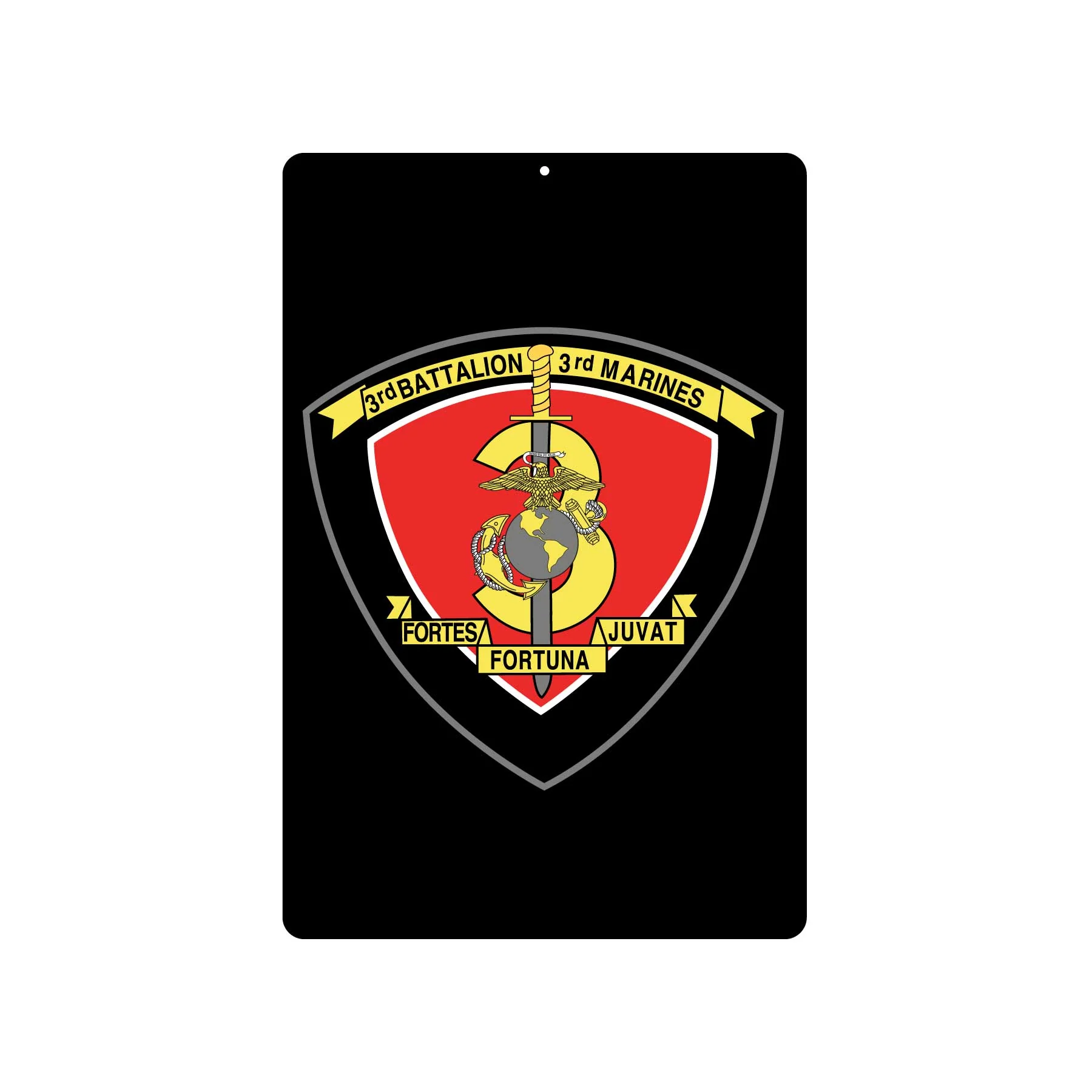 3rd Battalion 3rd Marines Metal Sign