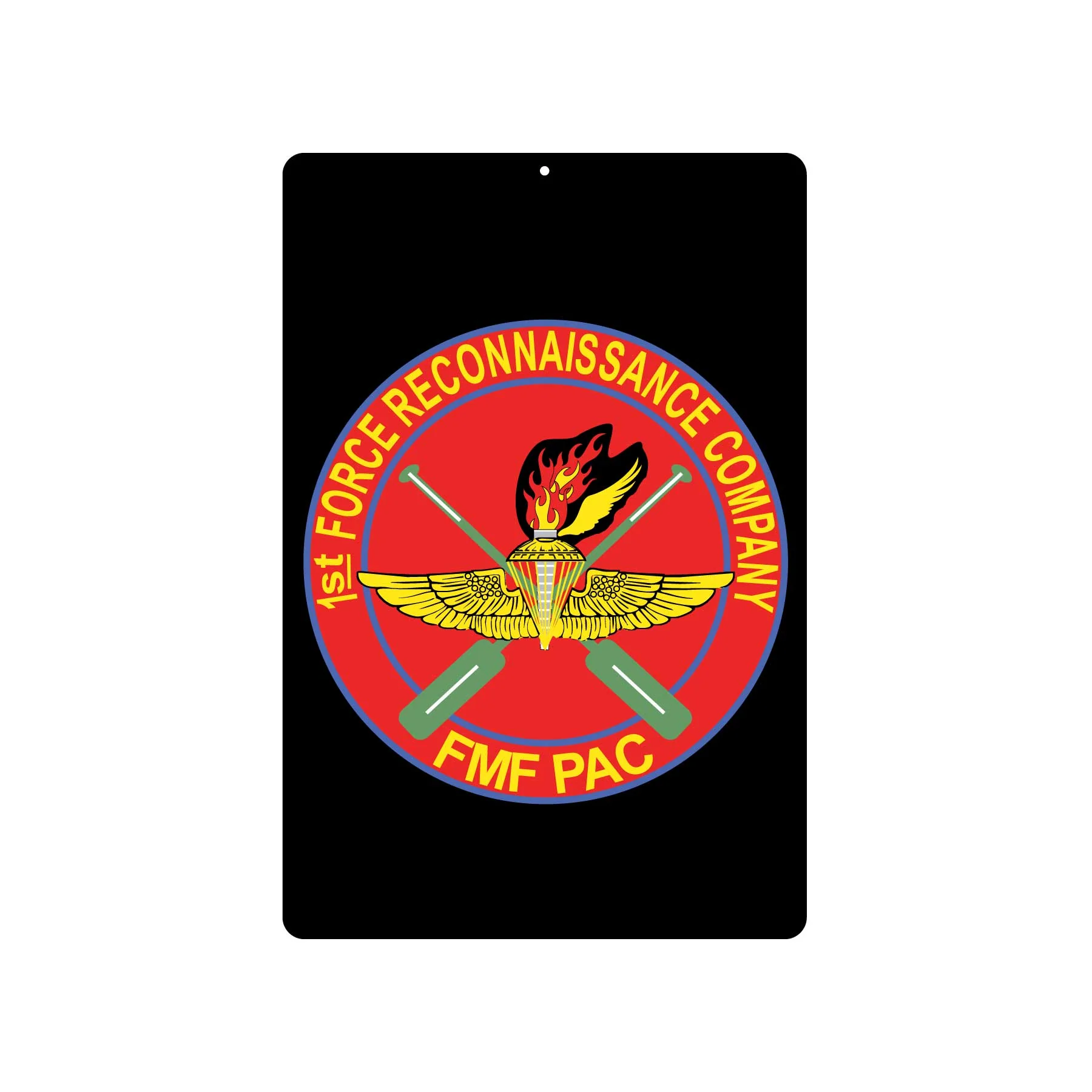 1st Force Recon FMF PAC Metal Sign