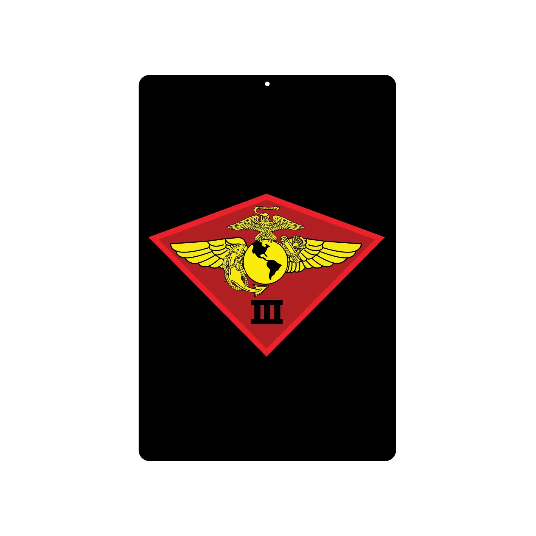3rd Marine Air Wing Metal Sign