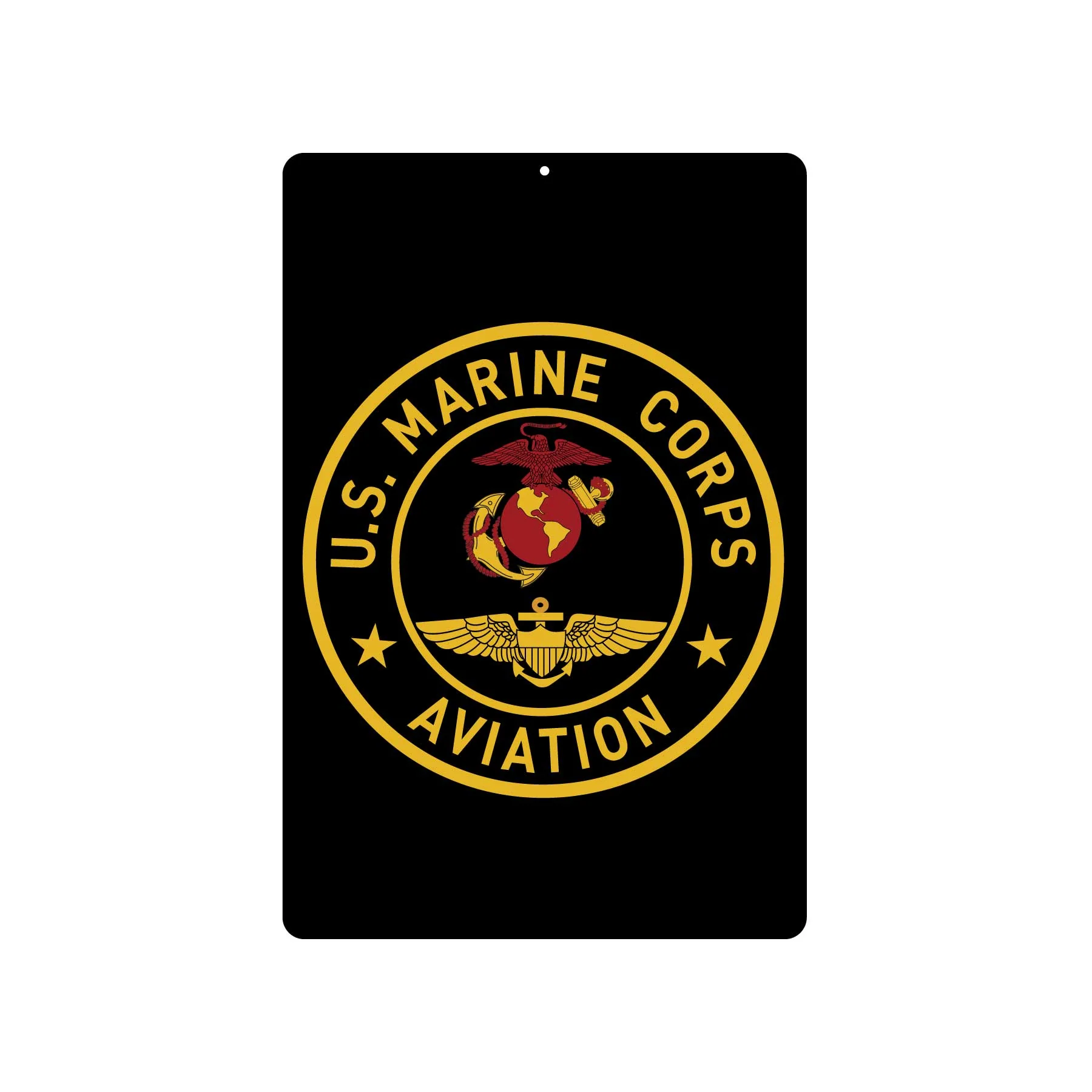 Marine Corps Aviation Metal Sign