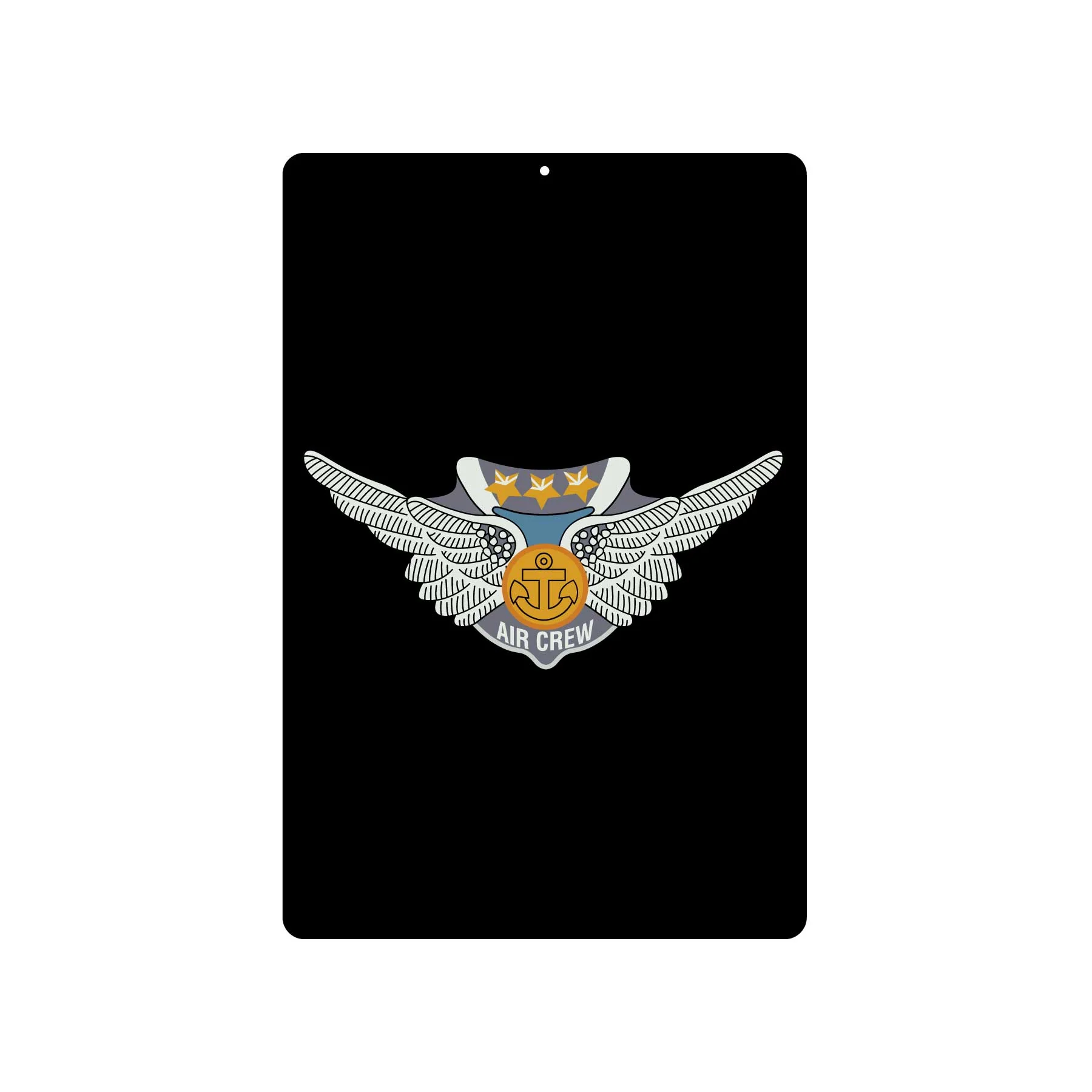 Air Crew Metal Sign