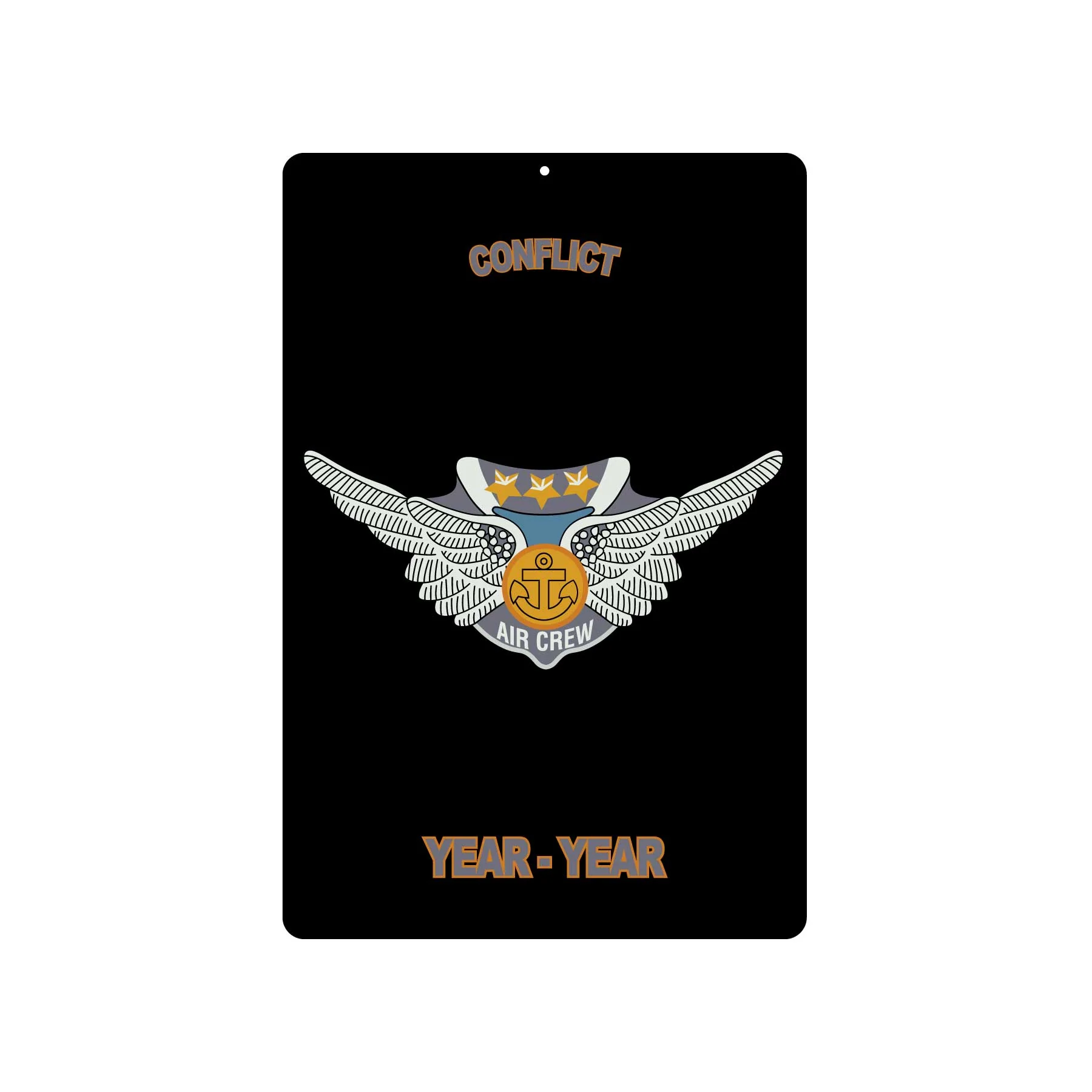 Air Crew Metal Sign - Image 2