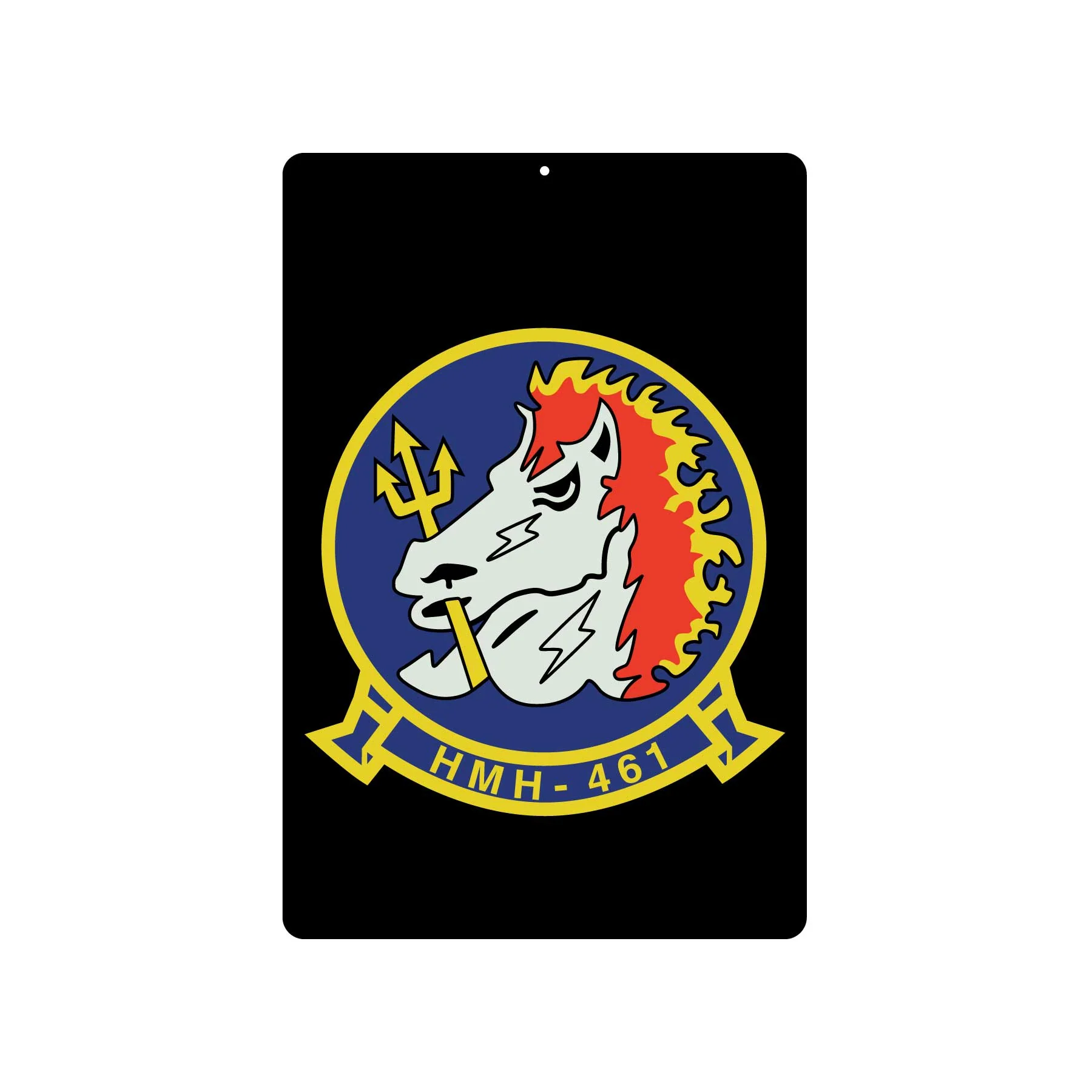 HMH-461 Metal Sign