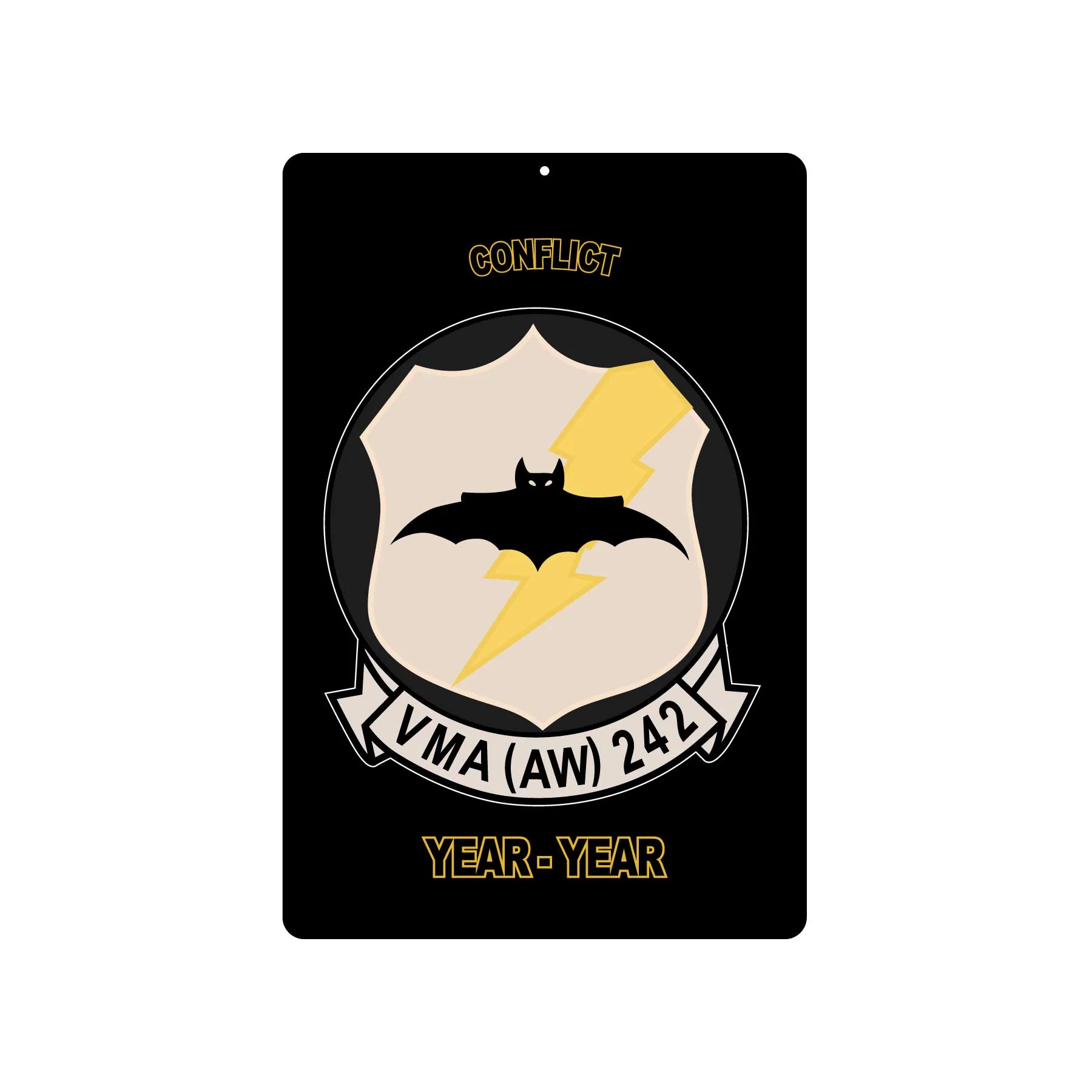 VMA(AW)-242 Metal Sign - Image 2