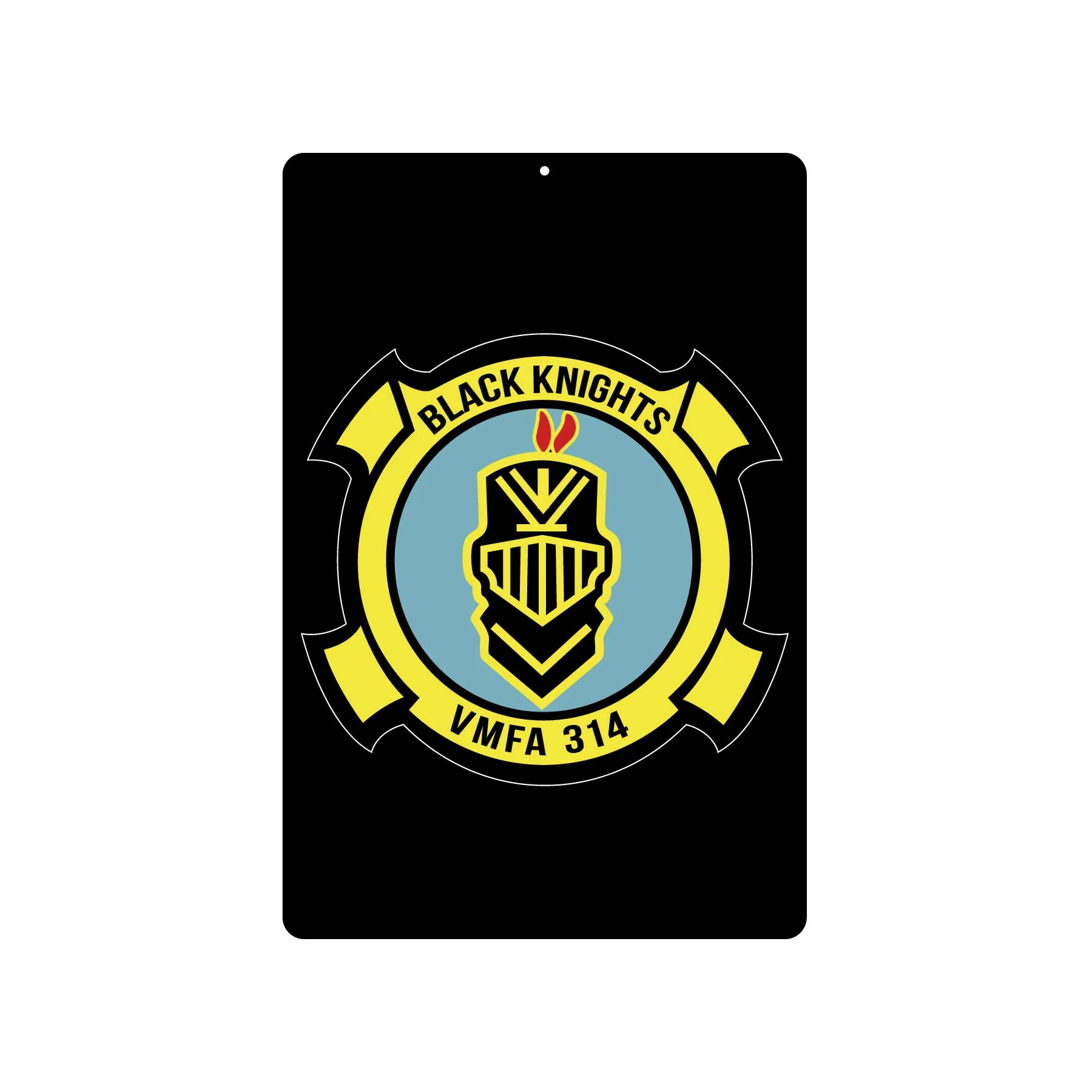 VMFA-314 Black Knights Metal Sign