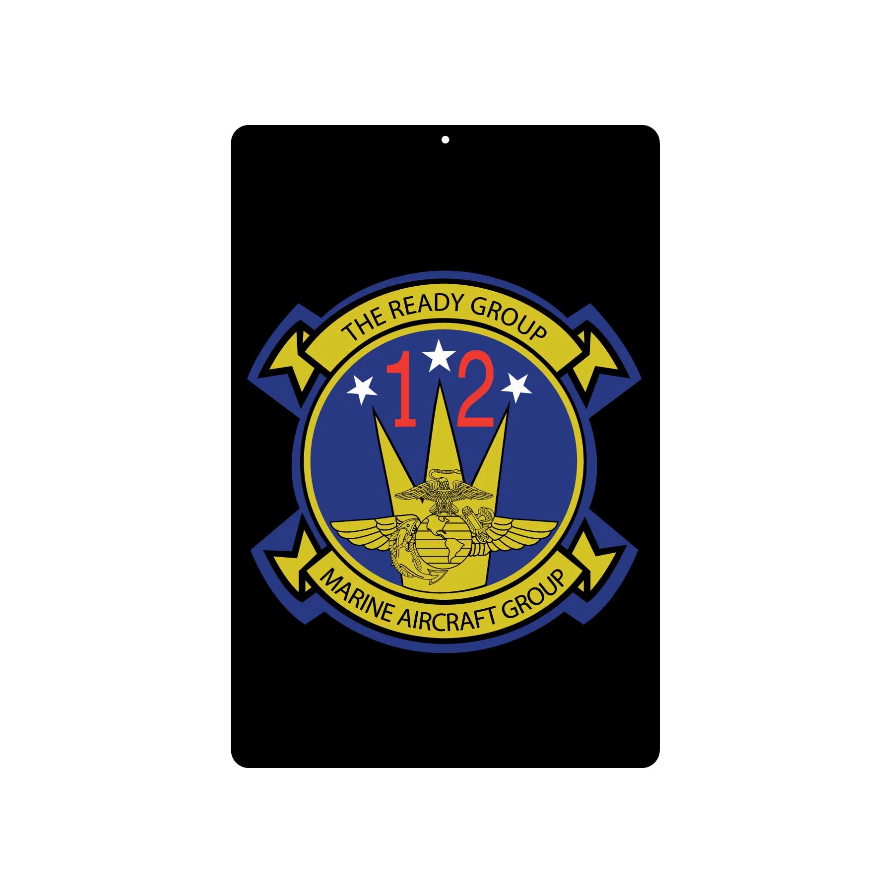 MAG-12 Metal Sign