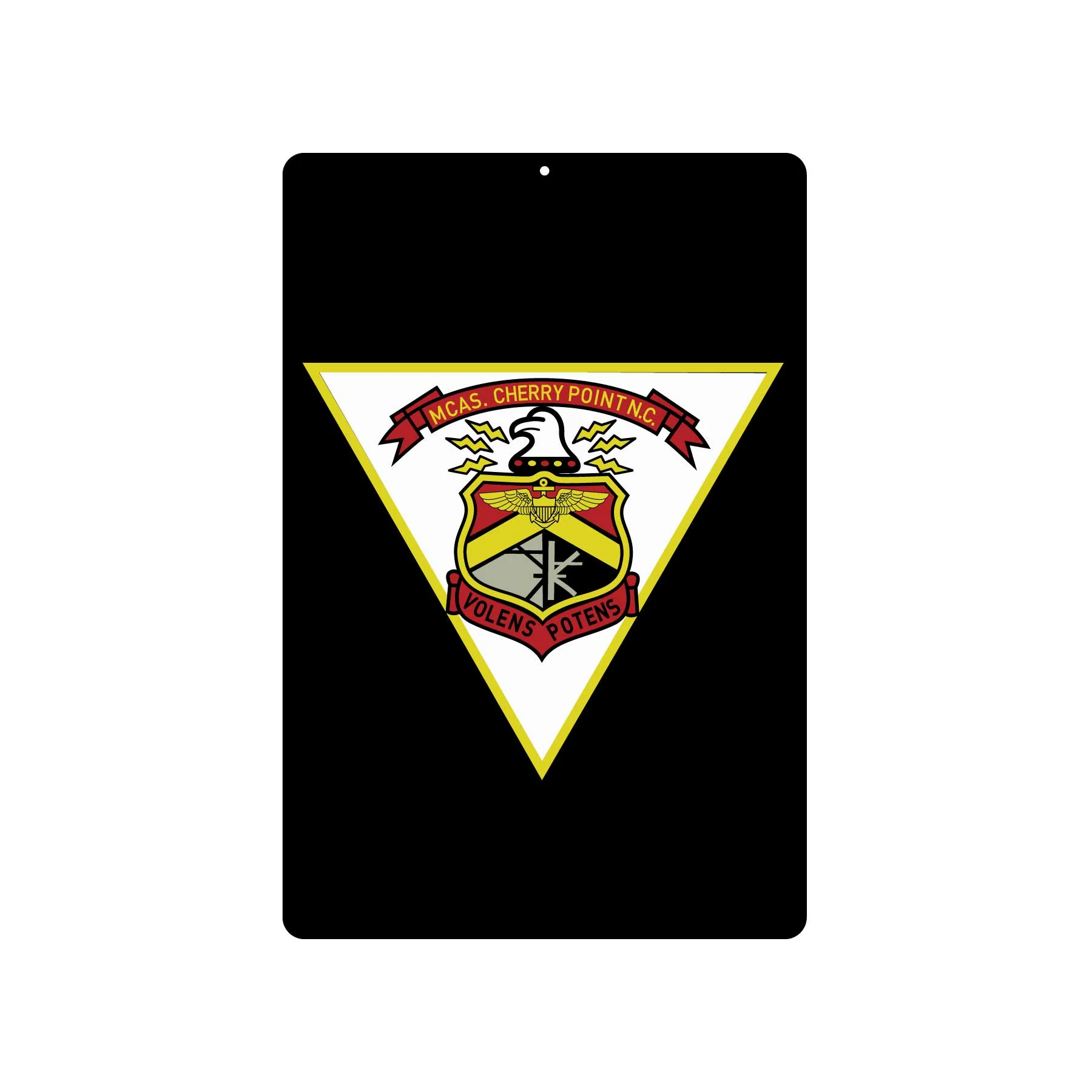 MCAS Cherry Point Metal Sign