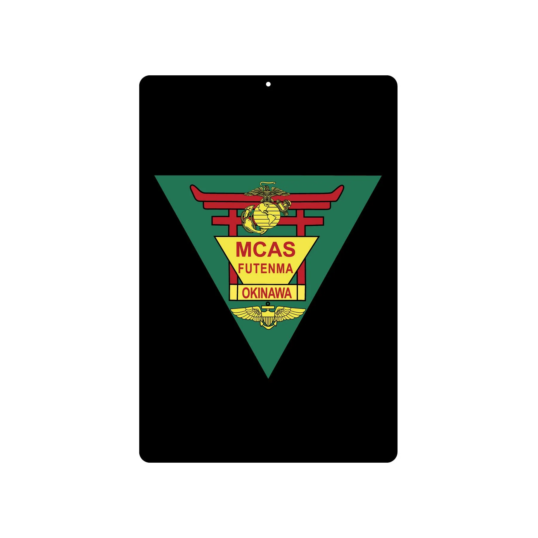 MCAS Futenma Metal Sign