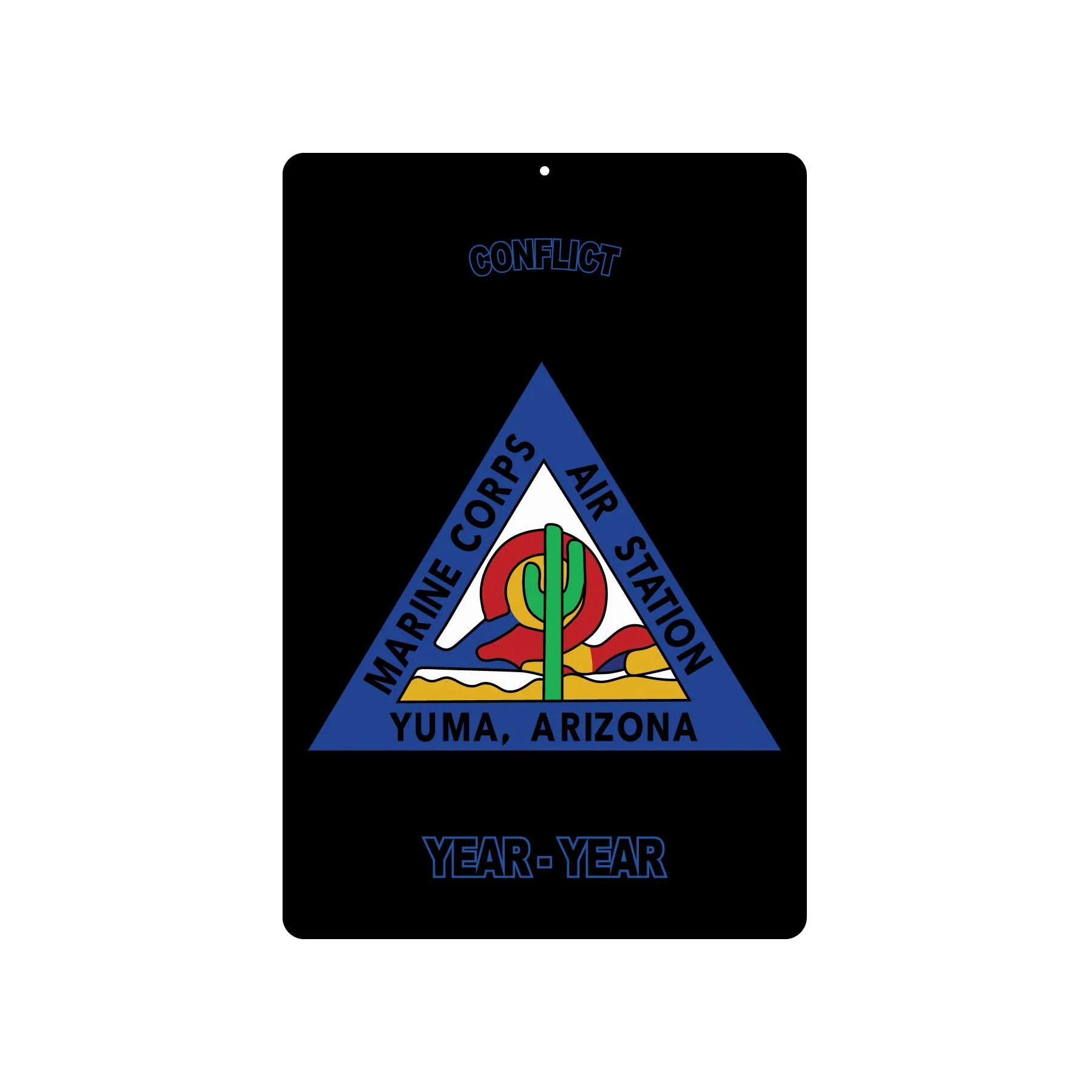 Marine Corps Air Station Arizona Metal Sign - Image 2
