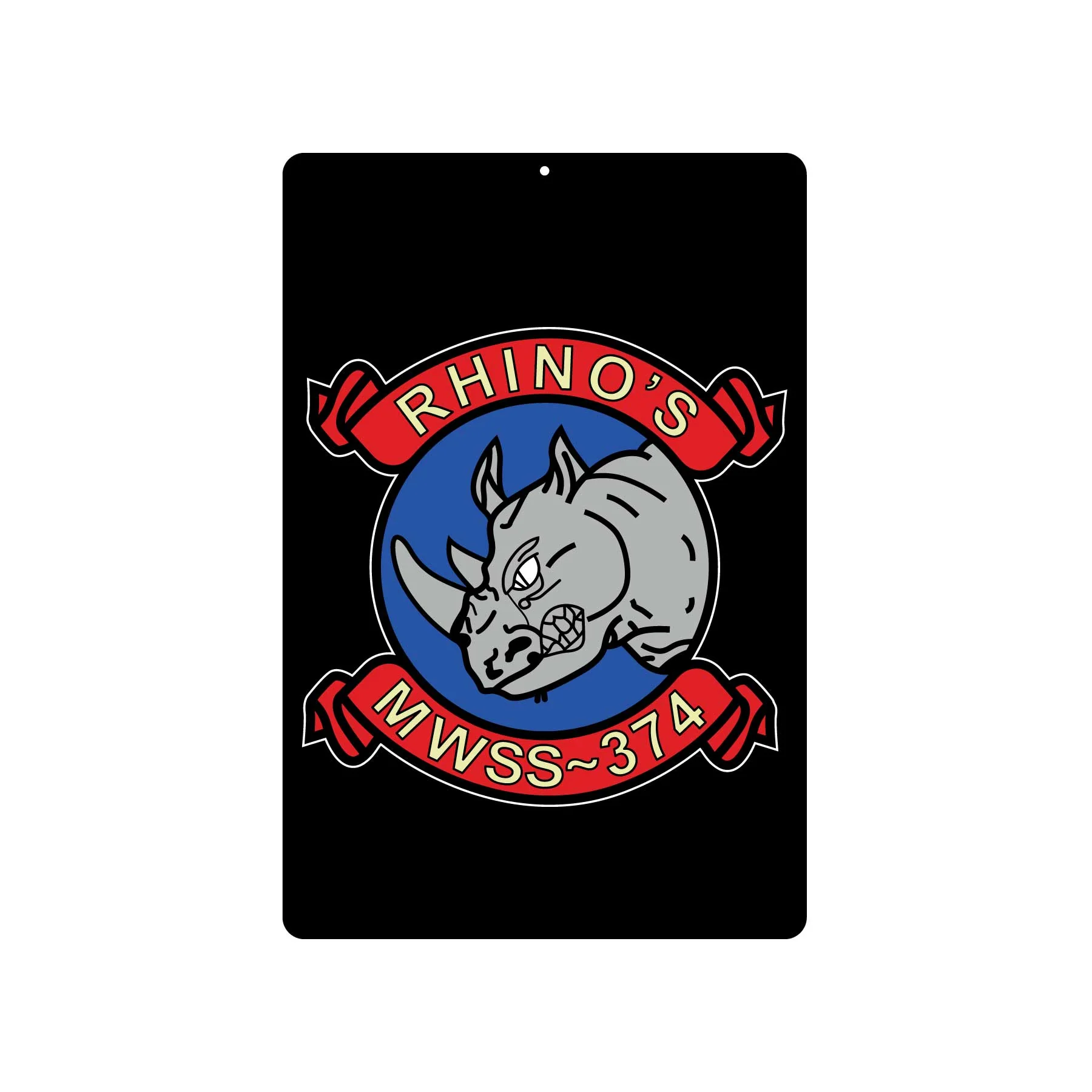 MWSS-374 Metal Sign