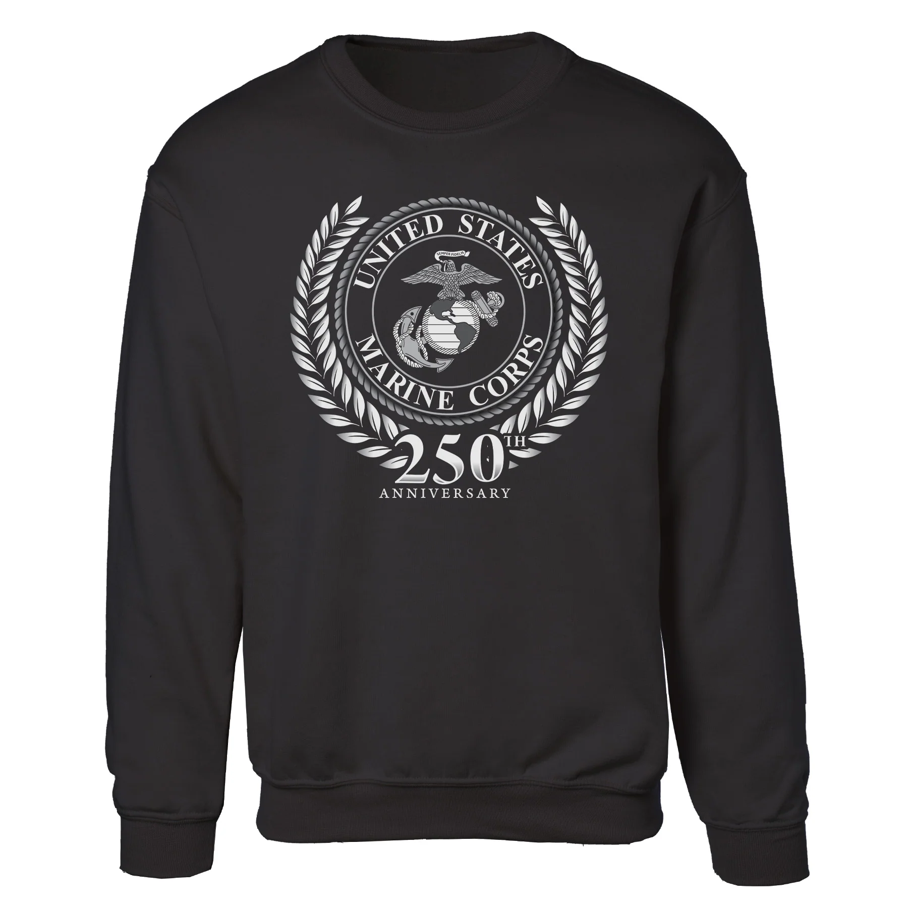USMC 250th Anniversary Grayscale Sweatshirt