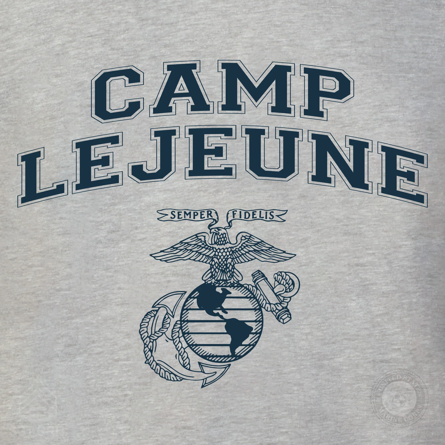 Marine Corps Base Collegiate EGA Sweatshirt - Image 23
