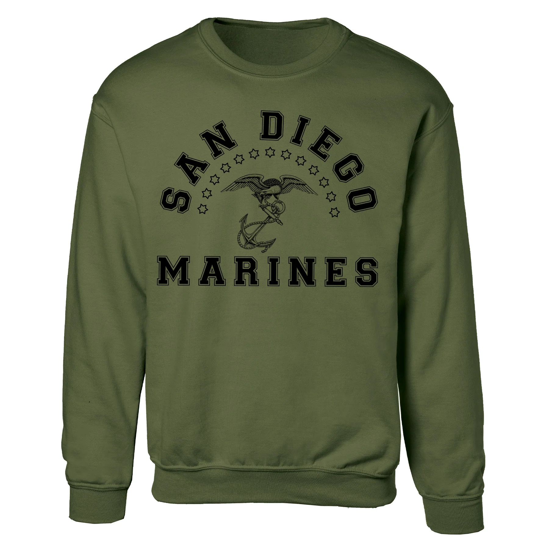 MCRD Vintage Eagle & Anchor Sweatshirt - Image 17
