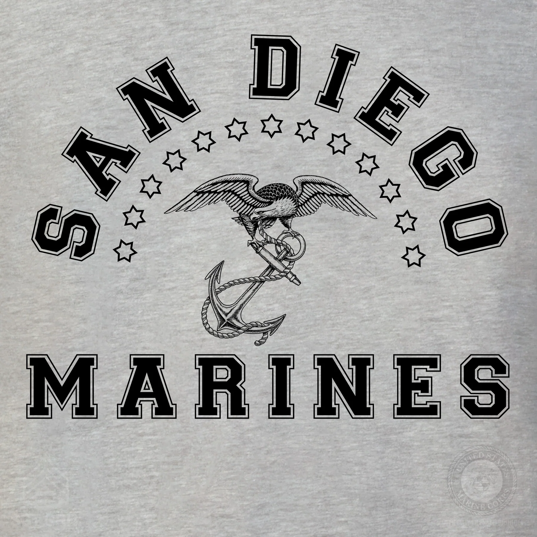 MCRD Vintage Eagle & Anchor Sweatshirt - Image 23