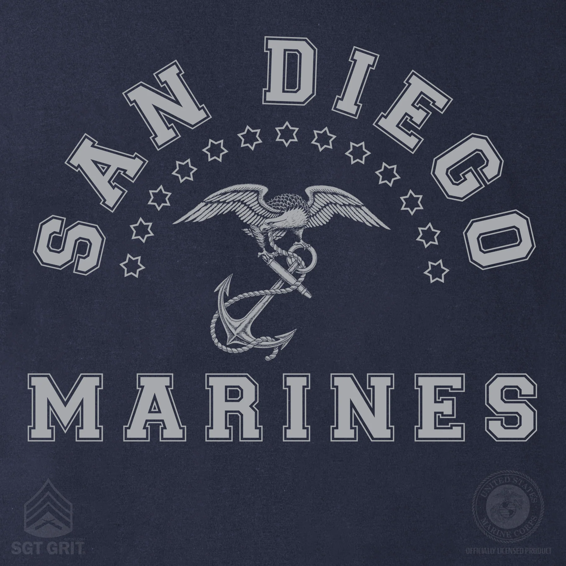 MCRD Vintage Eagle & Anchor Sweatshirt - Image 24