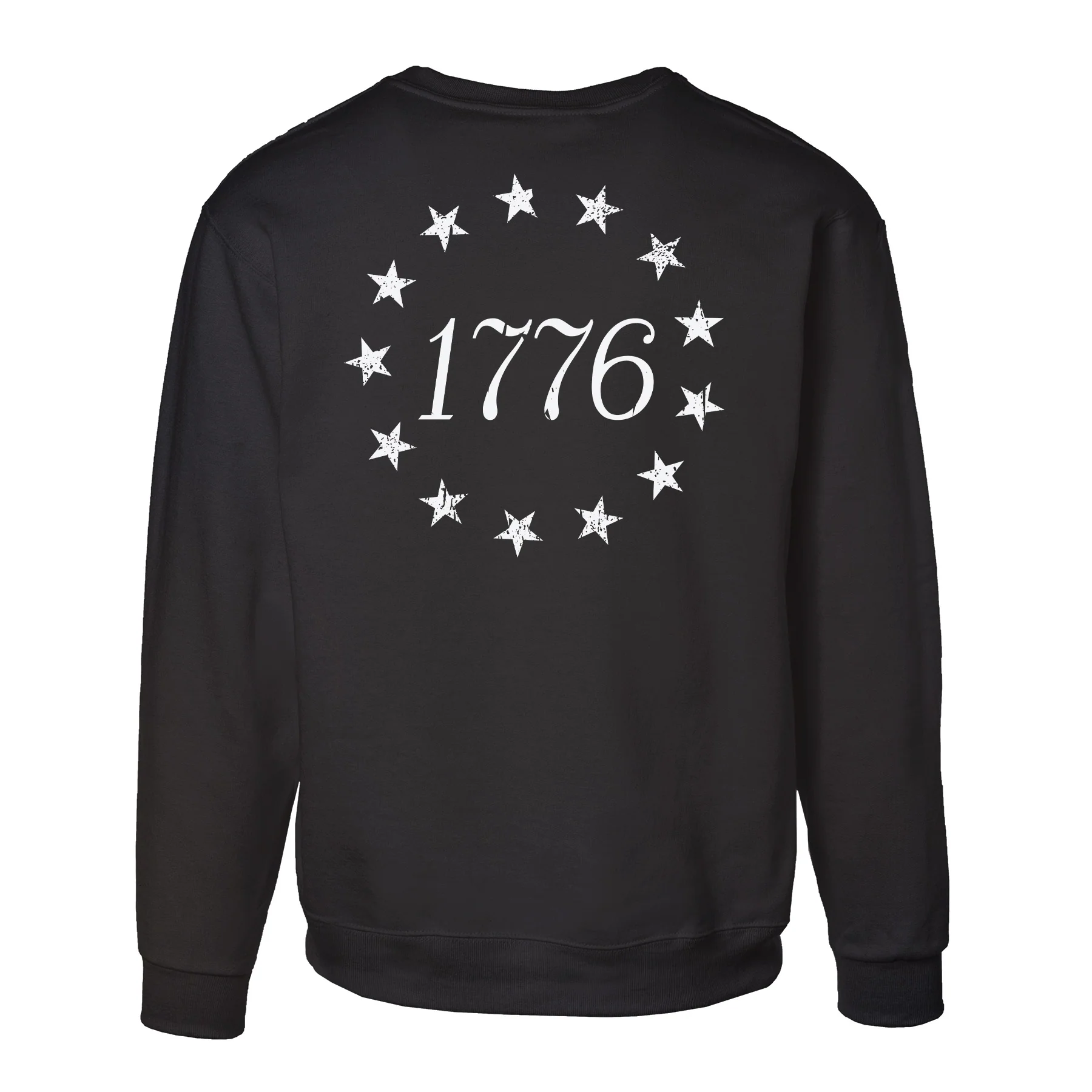 1776 Betsy Ross Flag Sweatshirt - Back Design - Image 13
