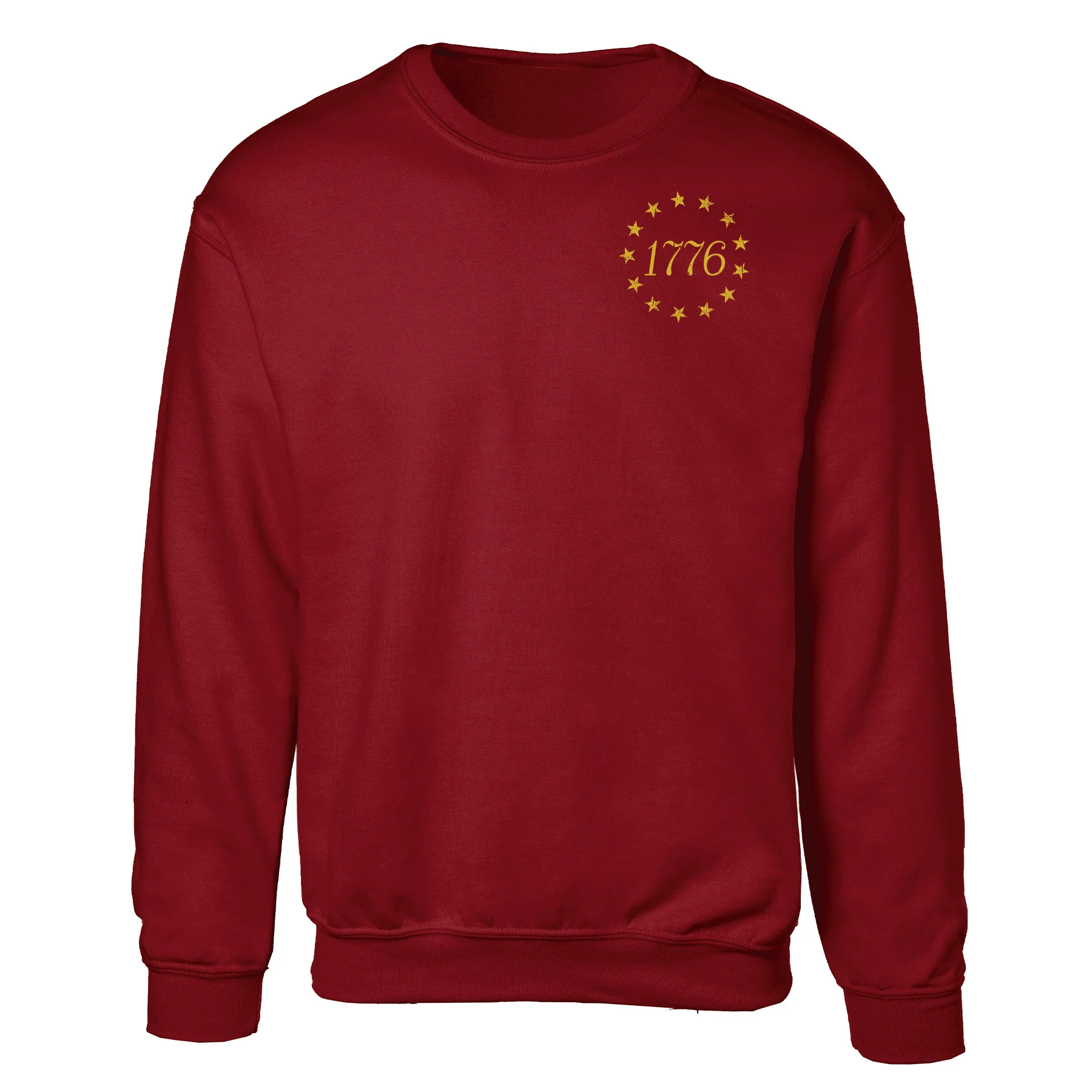 1776 Betsy Ross Flag Sweatshirt - Back Design - Image 24