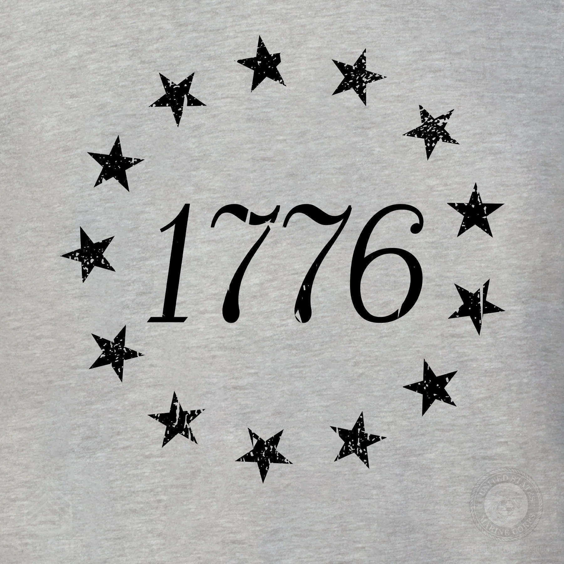 1776 Betsy Ross Flag Sweatshirt - Back Design - Image 29
