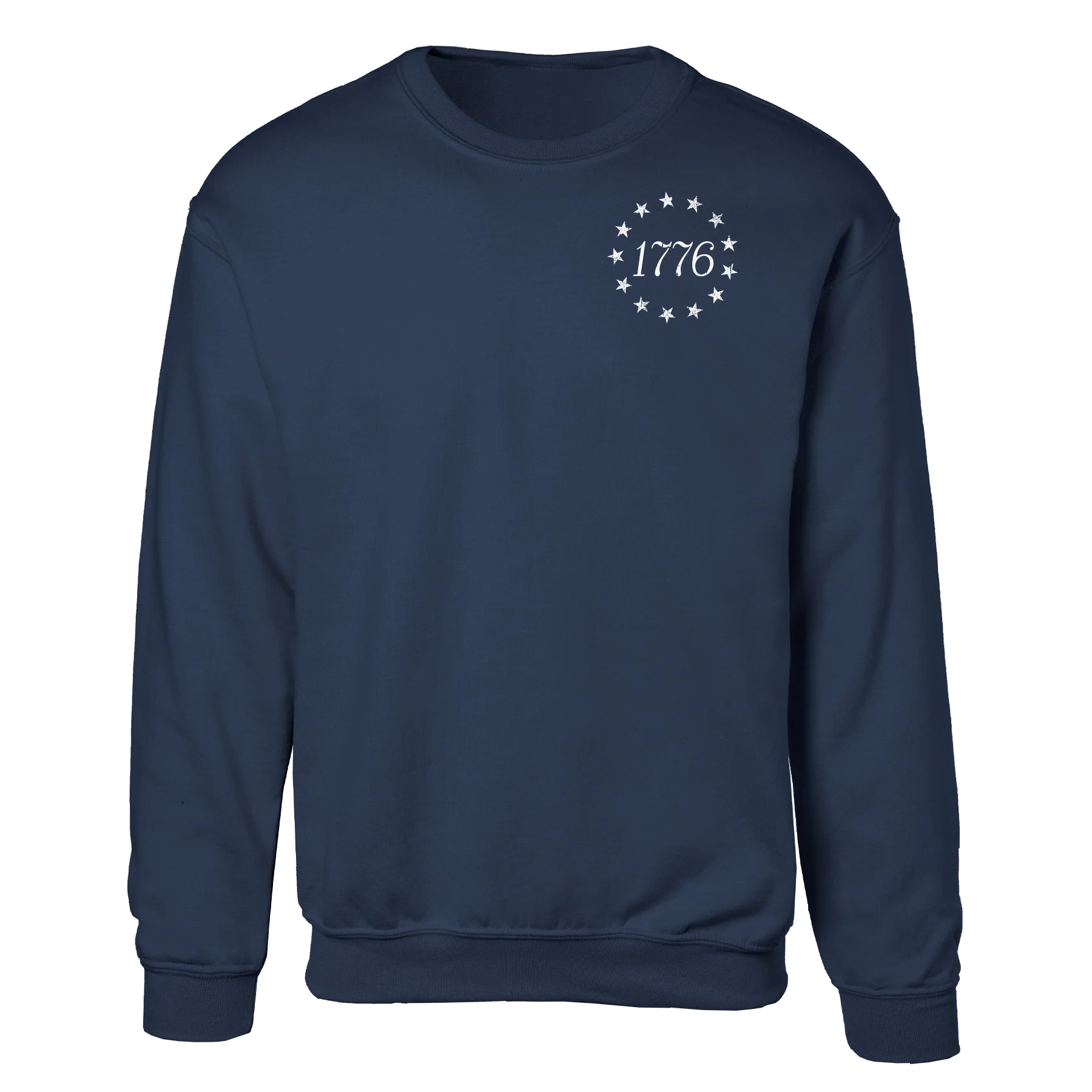 1776 Betsy Ross Flag Sweatshirt - Back Design - Image 5