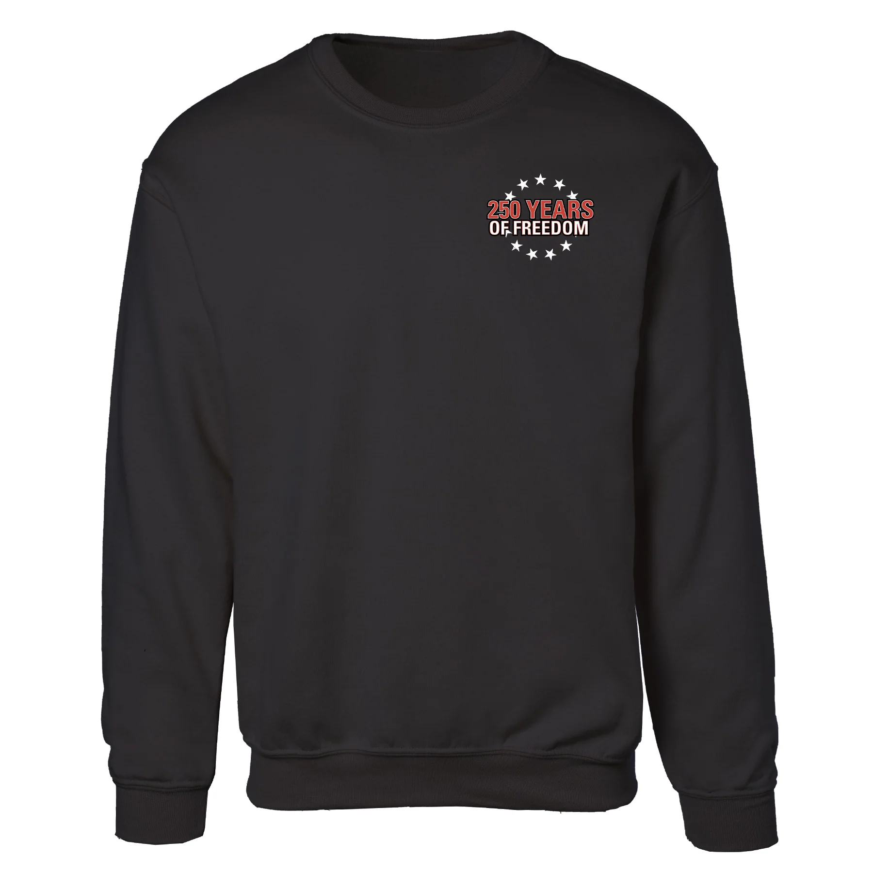 Cheers to 250 Years of Freedom Sweatshirt - Back Design - Image 11