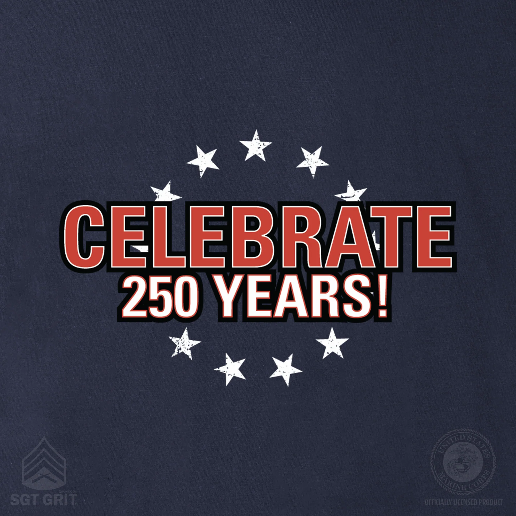 I Want You to Celebrate 250 Years Sweatshirt - Back Design - Image 4
