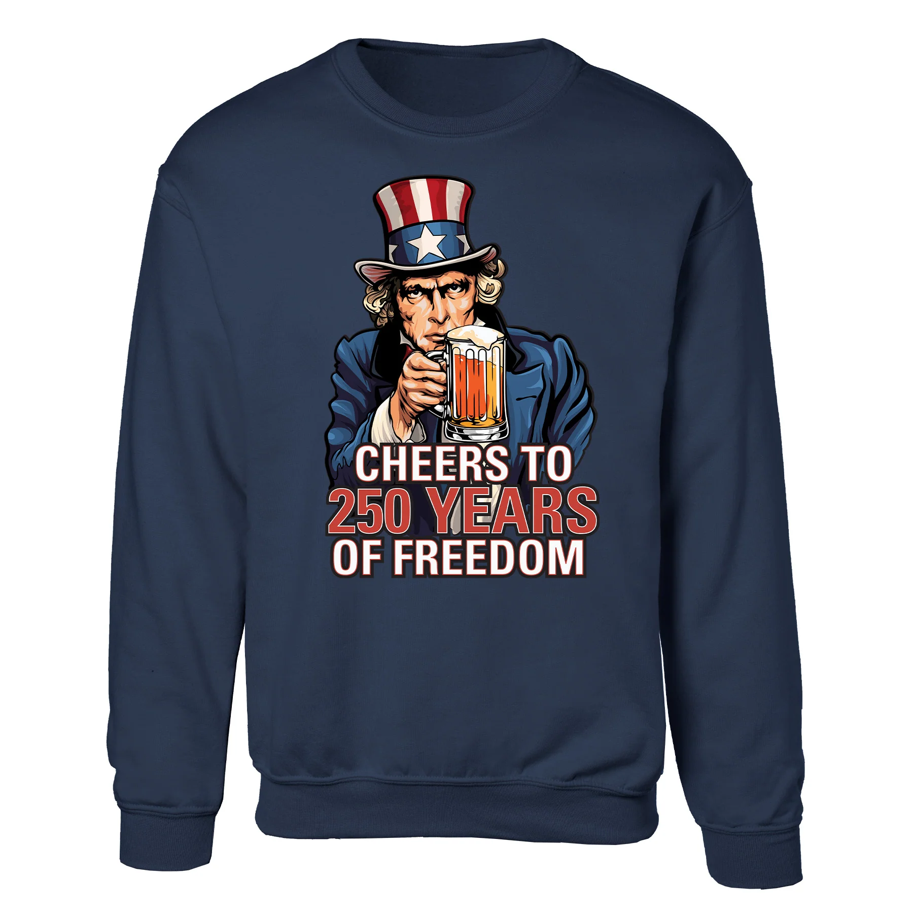 Cheers to 250 Years of Freedom Sweatshirt - Image 4