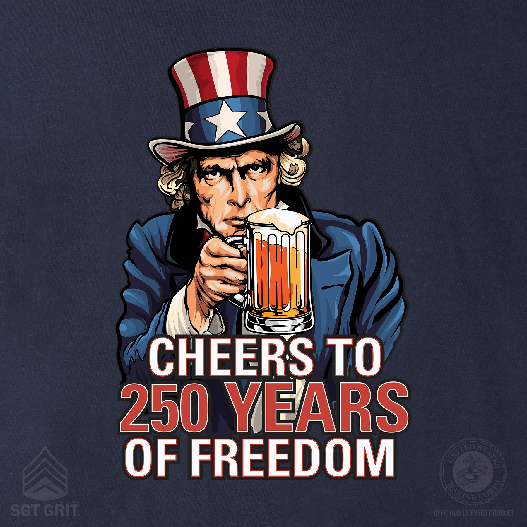 Cheers to 250 Years of Freedom Sweatshirt - Image 6