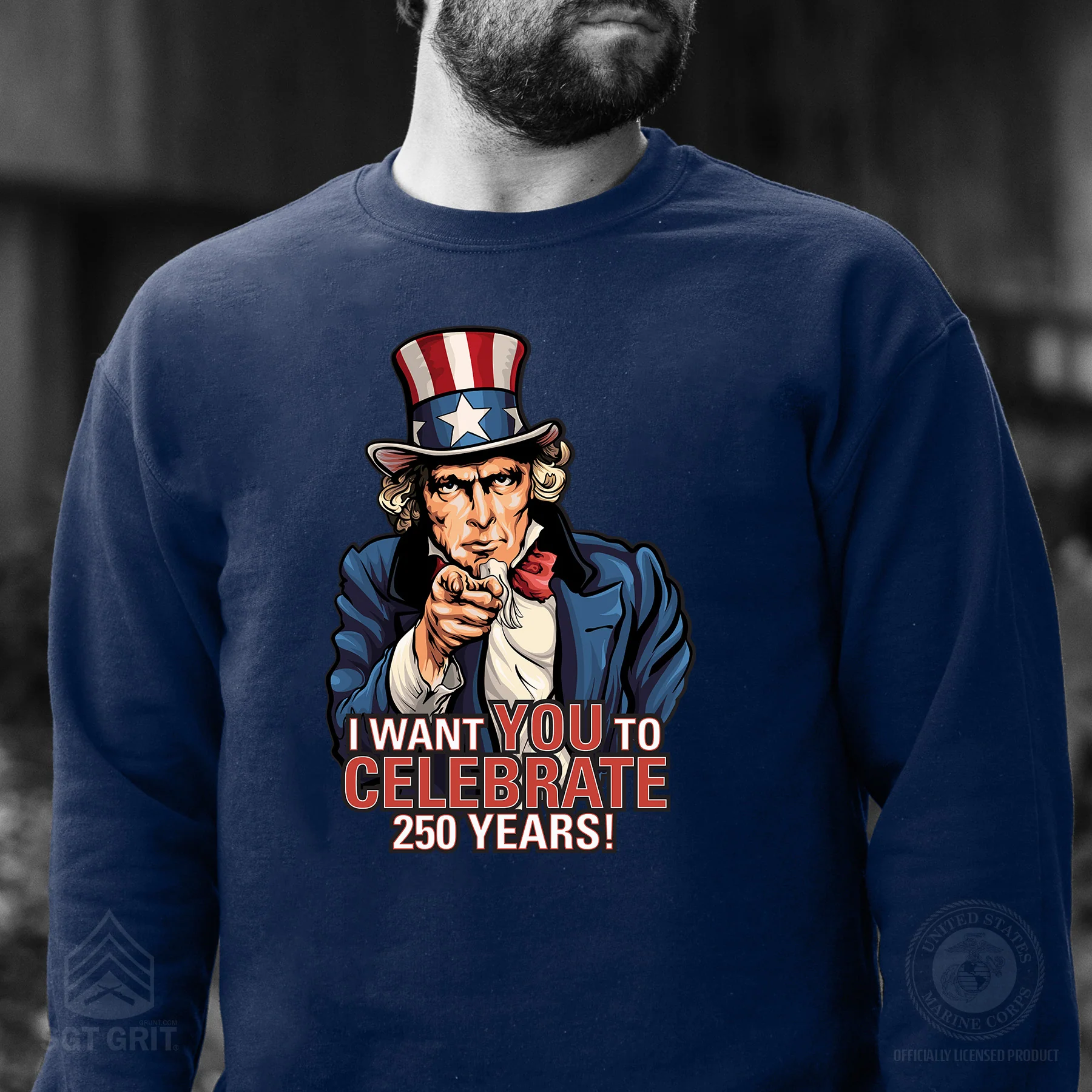 I Want You to Celebrate 250 Years Sweatshirt - Image 5