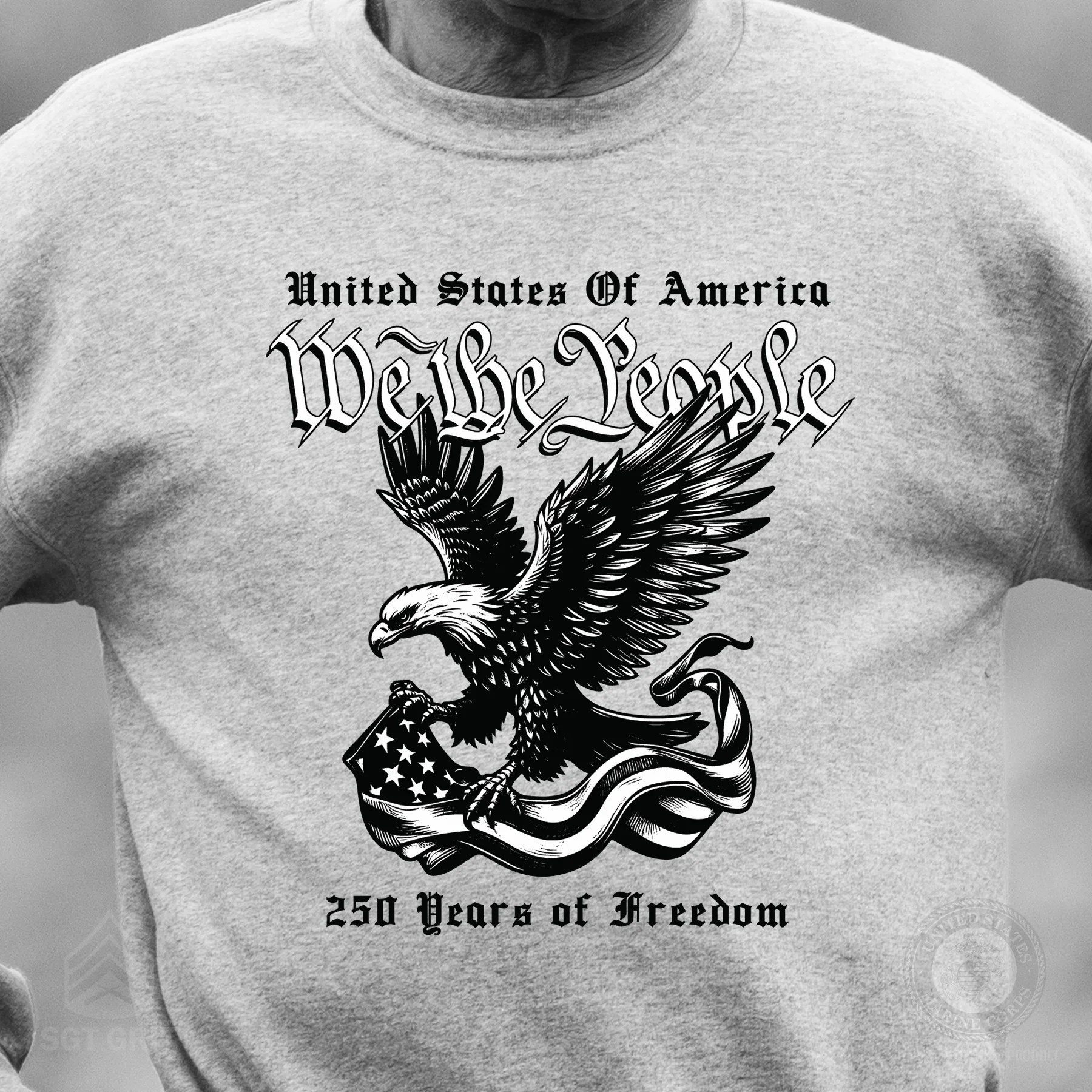 We The People 250 Years Eagle Sweatshirt - Image 2